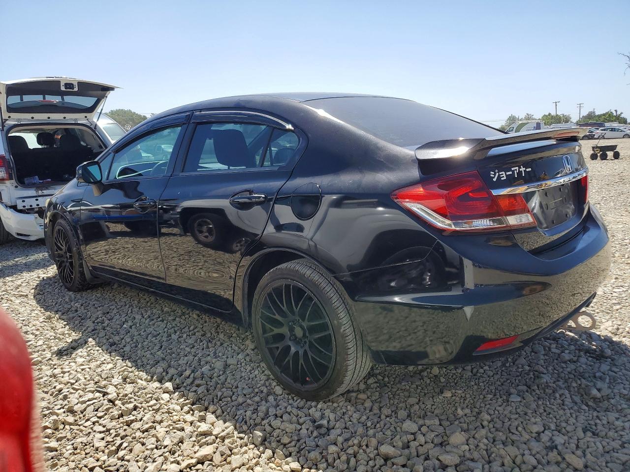 2013 Honda Civic Lx Black vin: 19XFB2F53DE270842