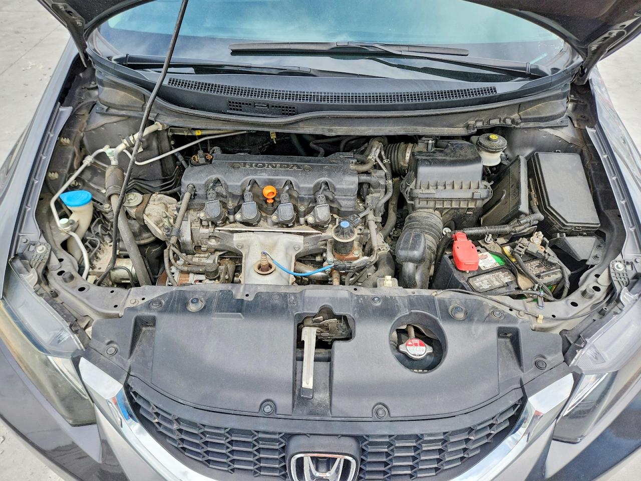 2013 Honda Civic Lx Gray vin: 19XFB2F53DE272607