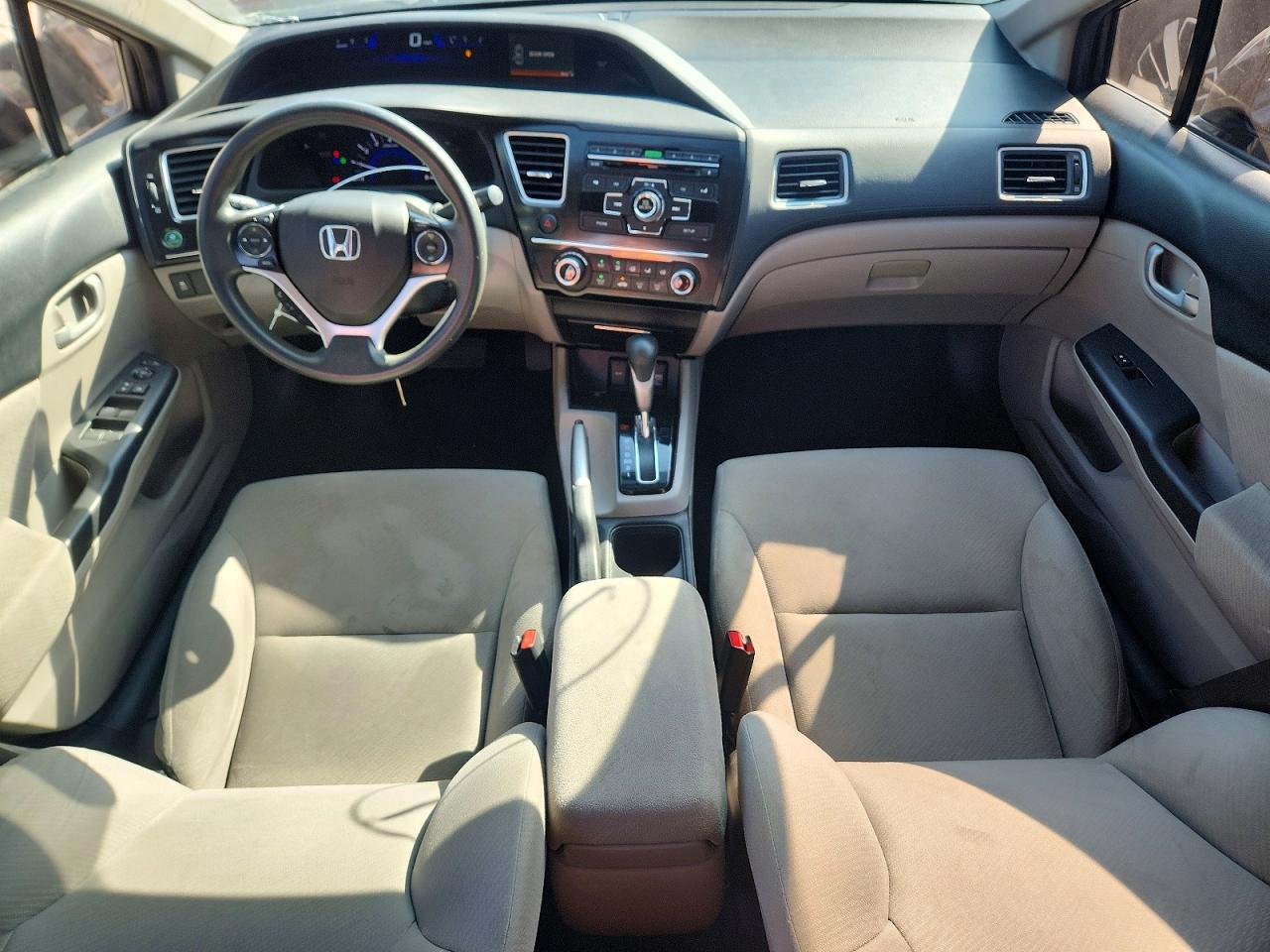 2013 Honda Civic Lx Gray vin: 19XFB2F53DE272607