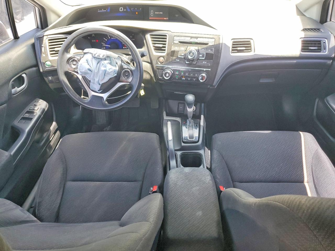 2013 Honda Civic Lx Silver vin: 19XFB2F53DE286166