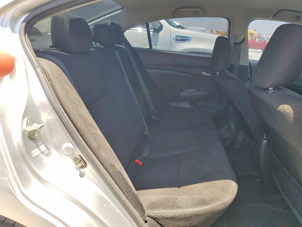 2013 Honda Civic Lx Silver vin: 19XFB2F53DE286166