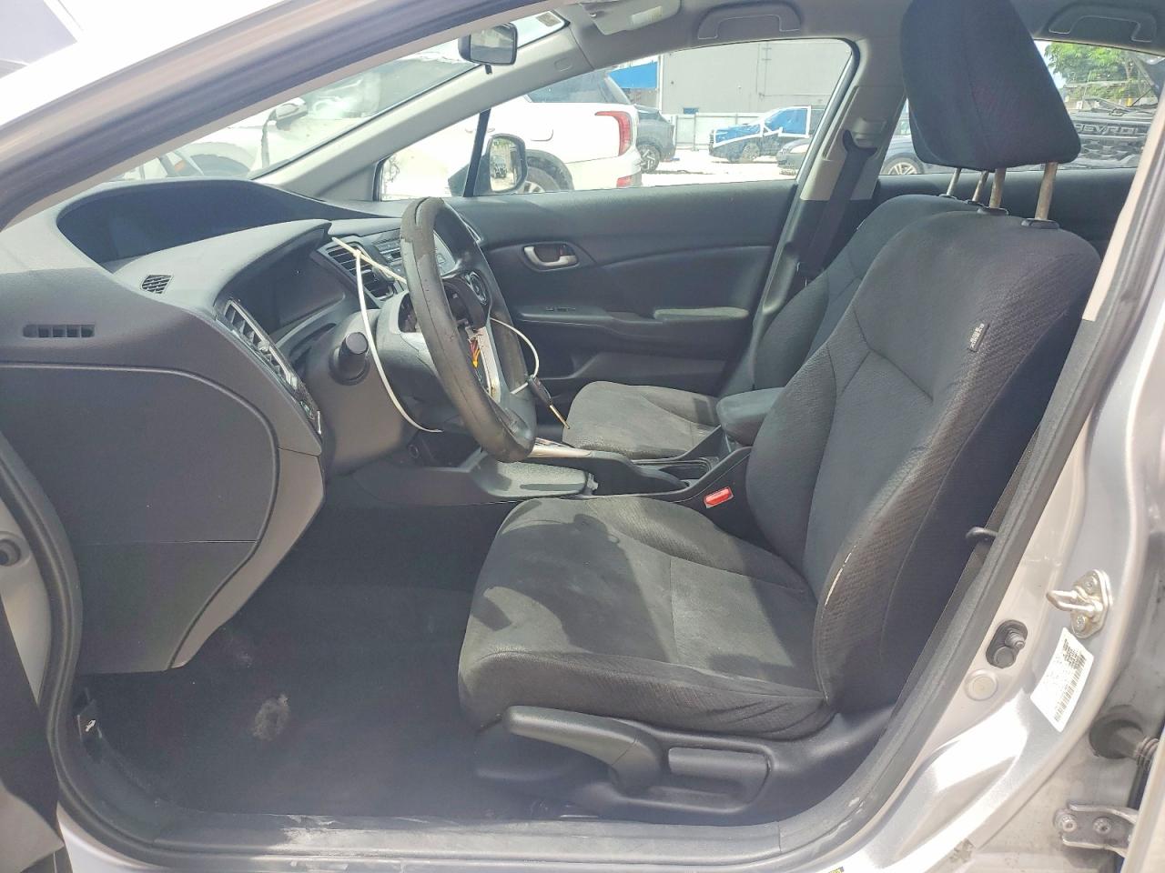 2013 Honda Civic Lx Серебряный vin: 19XFB2F53DE288970