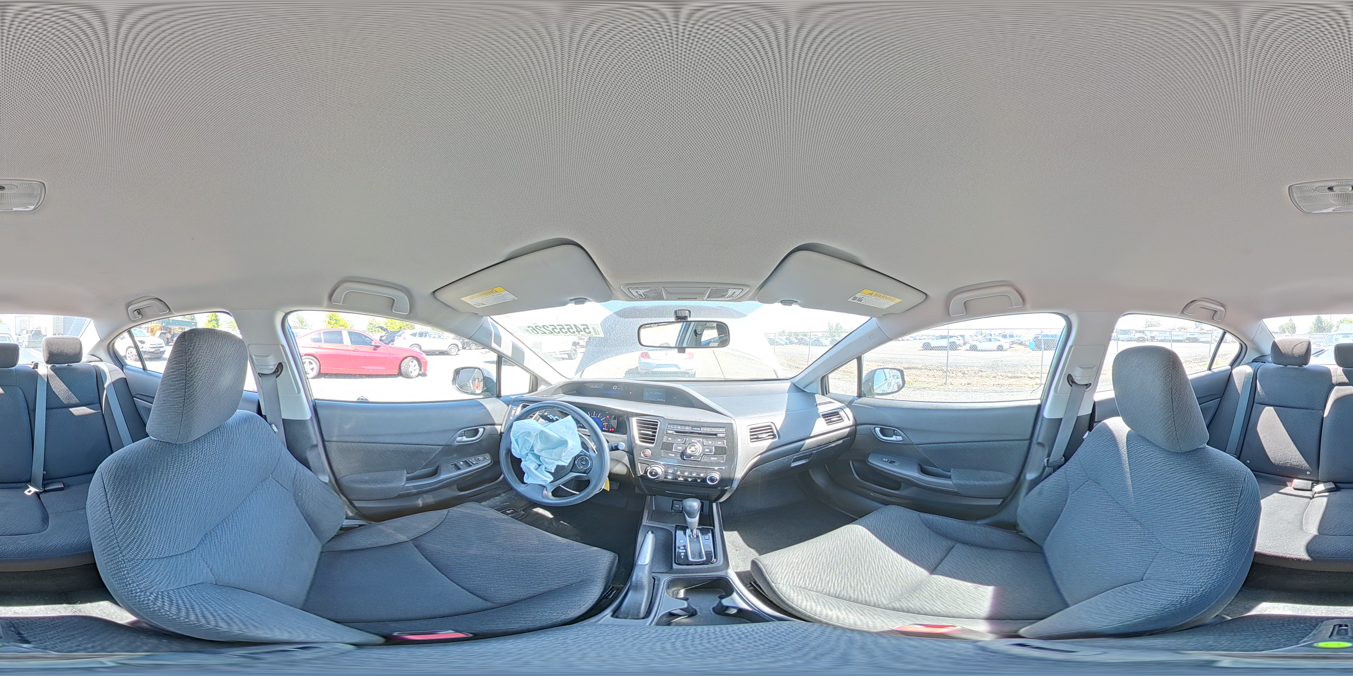 2013 Honda Civic Lx Угольный vin: 19XFB2F53DE293537