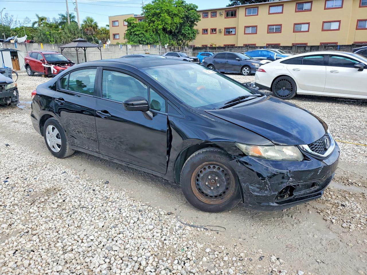 2014 Honda Civic Lx Black vin: 19XFB2F53EE010927