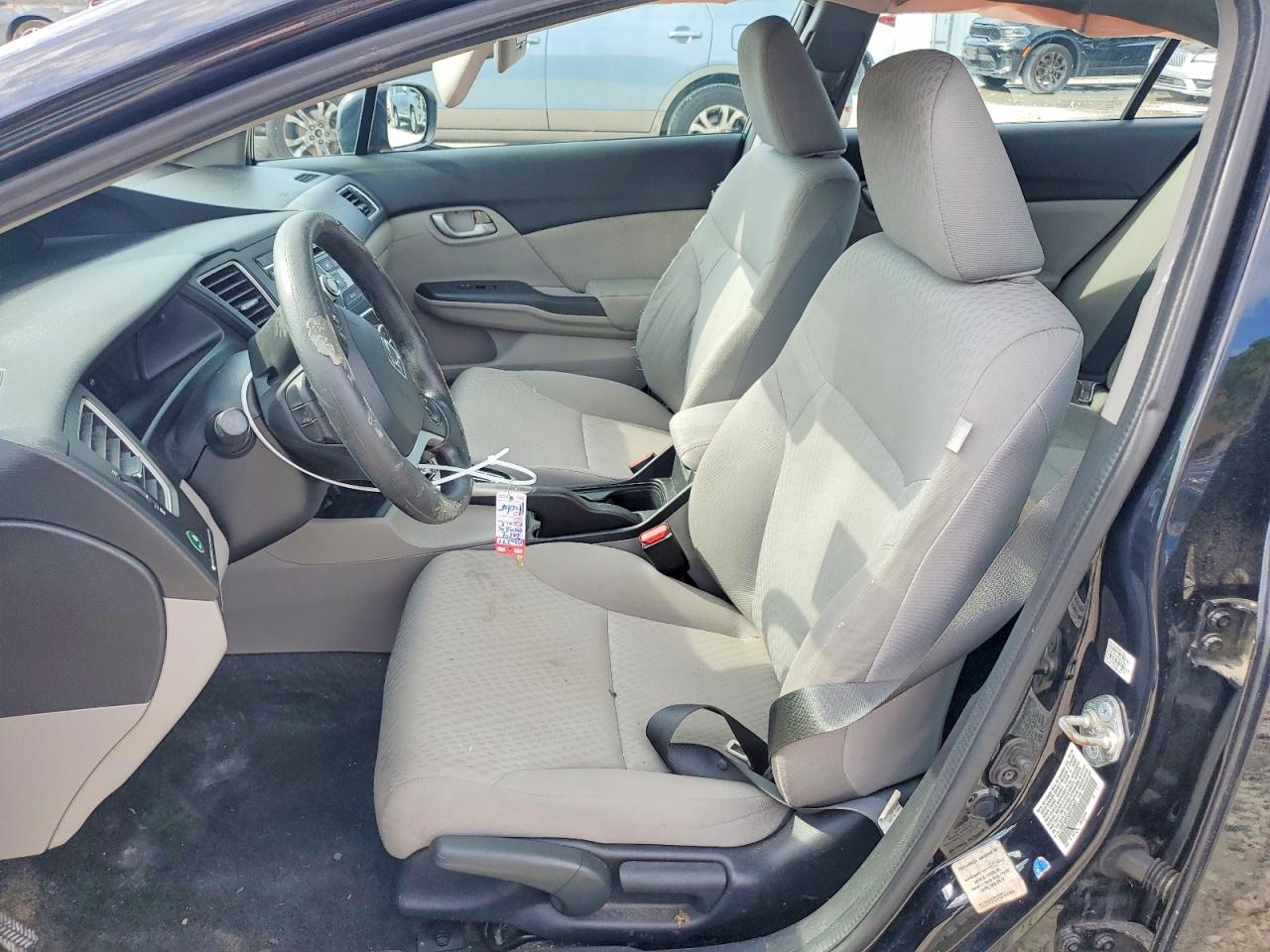 2014 Honda Civic Lx Black vin: 19XFB2F53EE010927