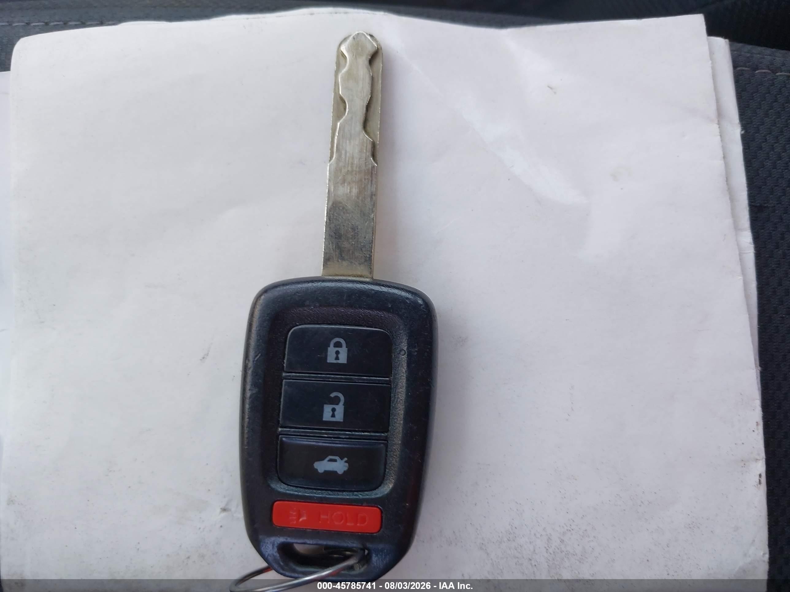 2014 Honda Civic Lx Синий vin: 19XFB2F53EE024665