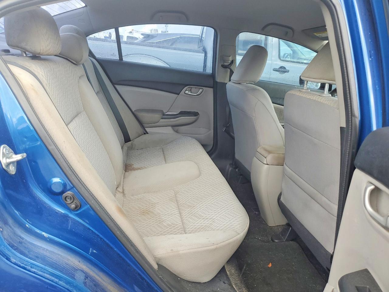 2014 Honda Civic Lx Синий vin: 19XFB2F53EE025704