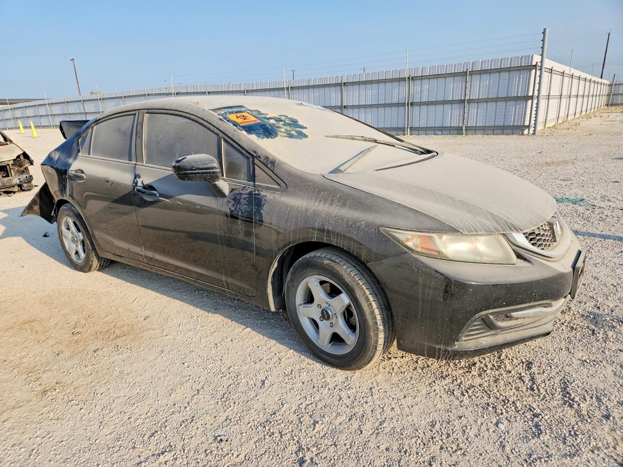 2014 Honda Civic Lx Black vin: 19XFB2F53EE029705