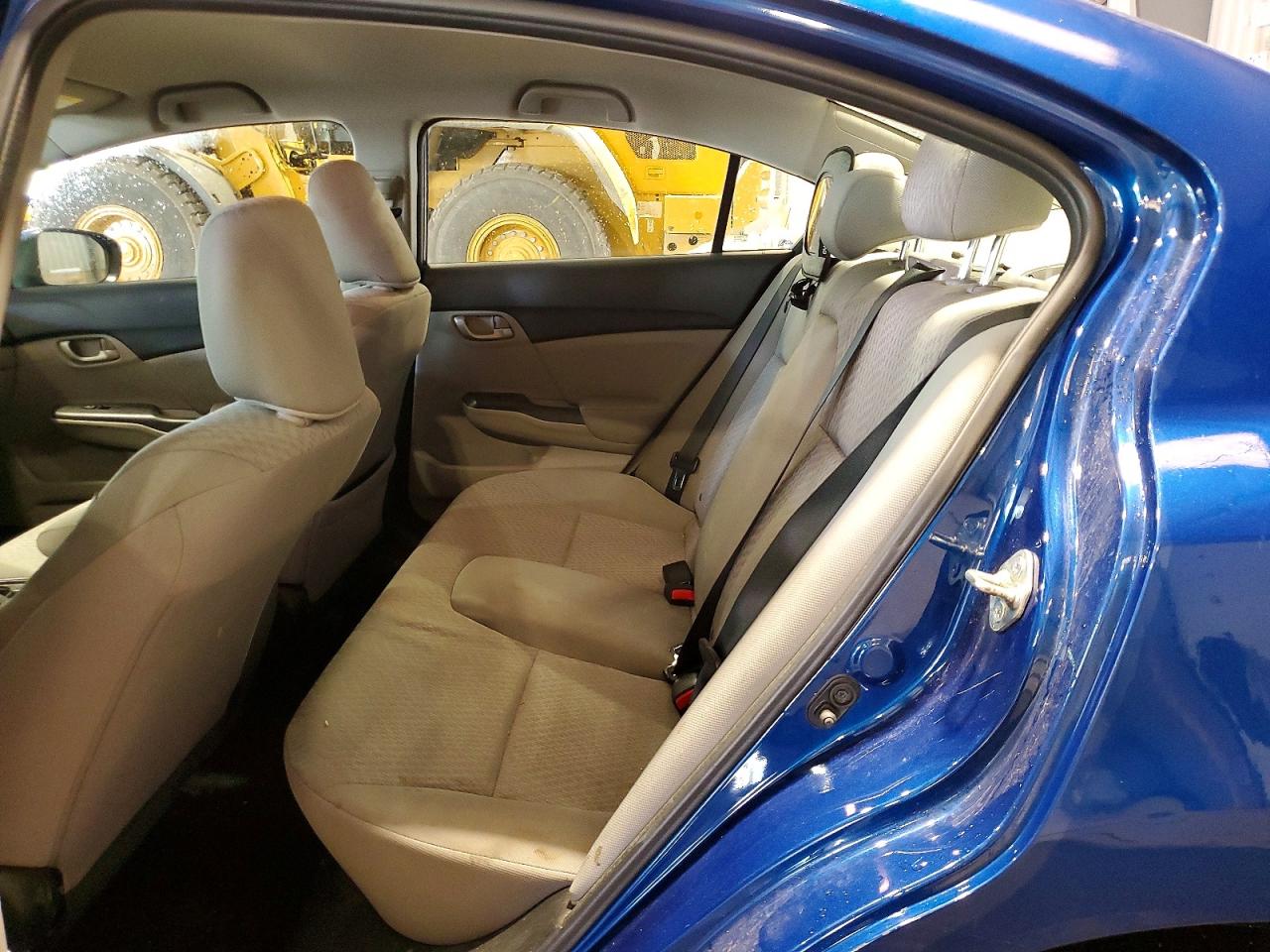 2014 Honda Civic Lx Blue vin: 19XFB2F53EE039392