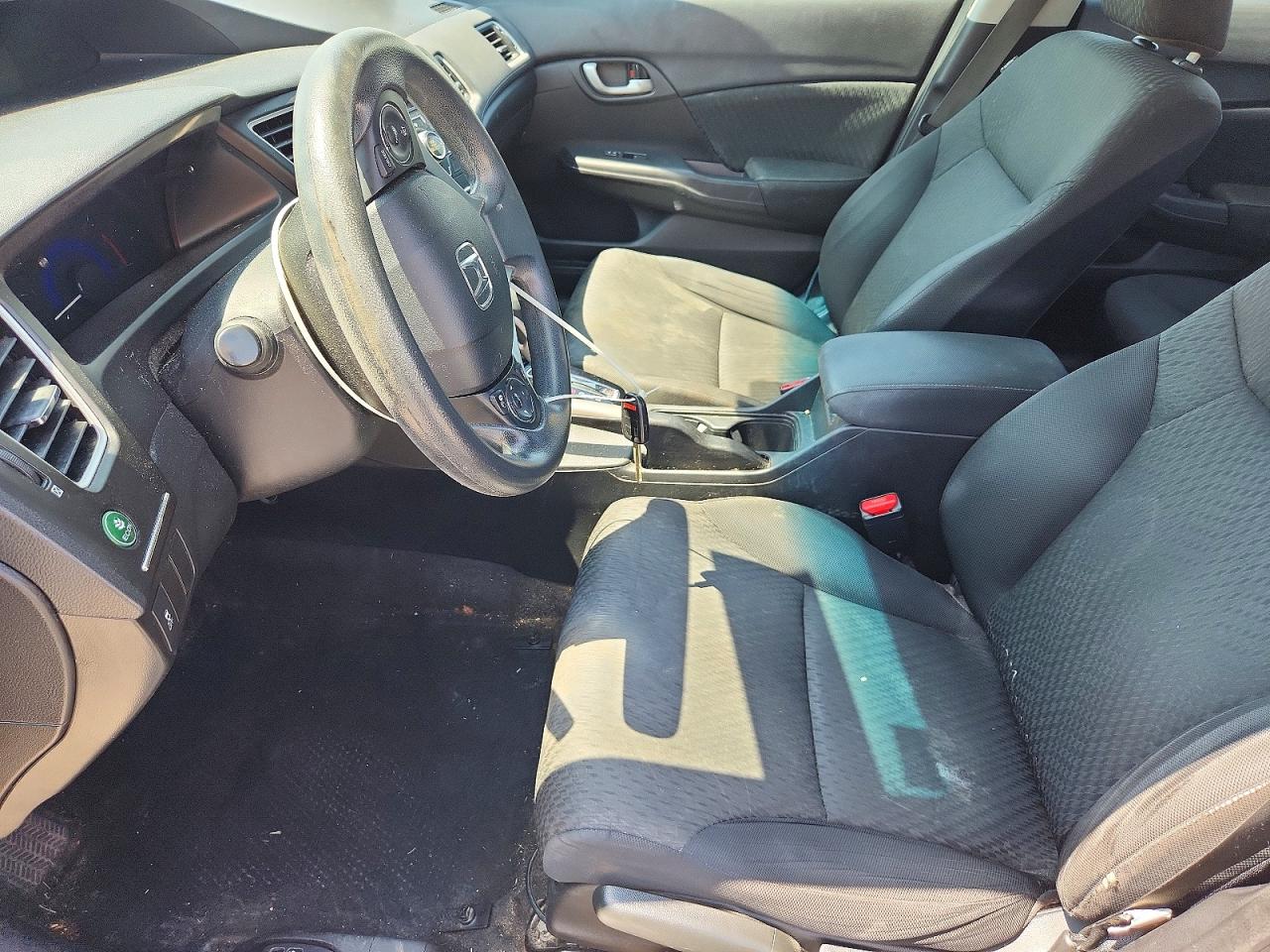 2014 Honda Civic Lx Black vin: 19XFB2F53EE066818