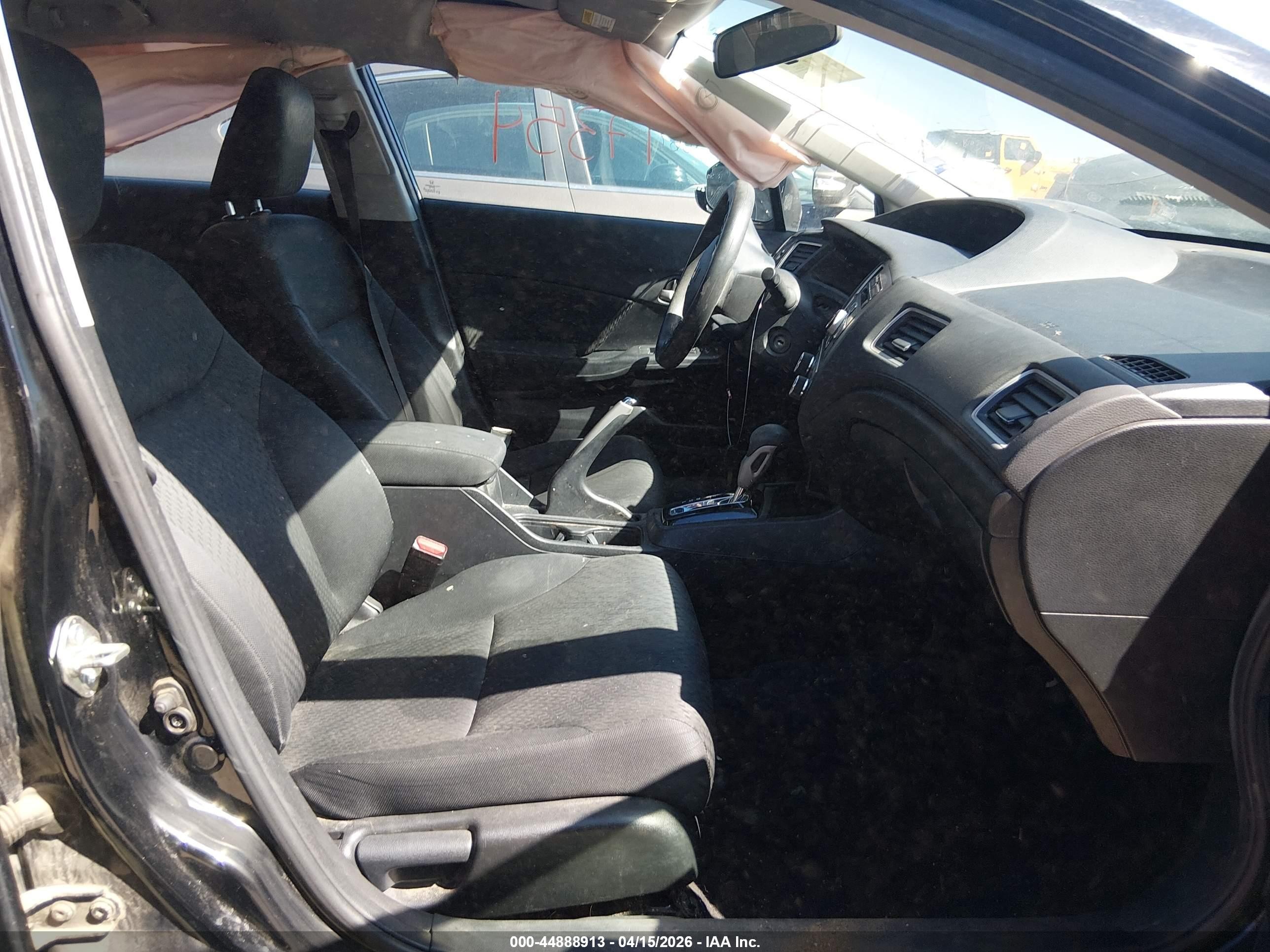2014 Honda Civic Lx Черный vin: 19XFB2F53EE077009