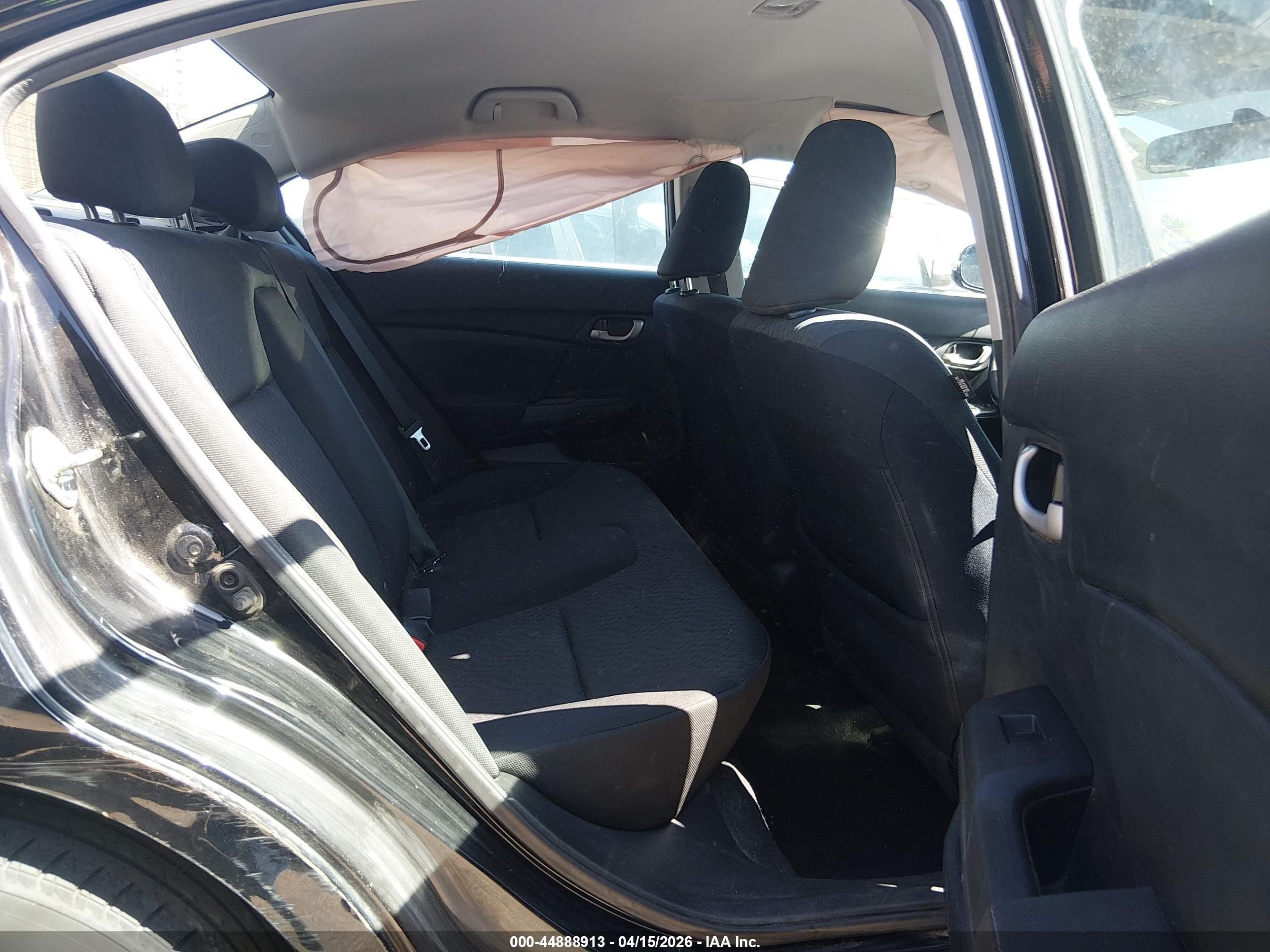 2014 Honda Civic Lx Черный vin: 19XFB2F53EE077009