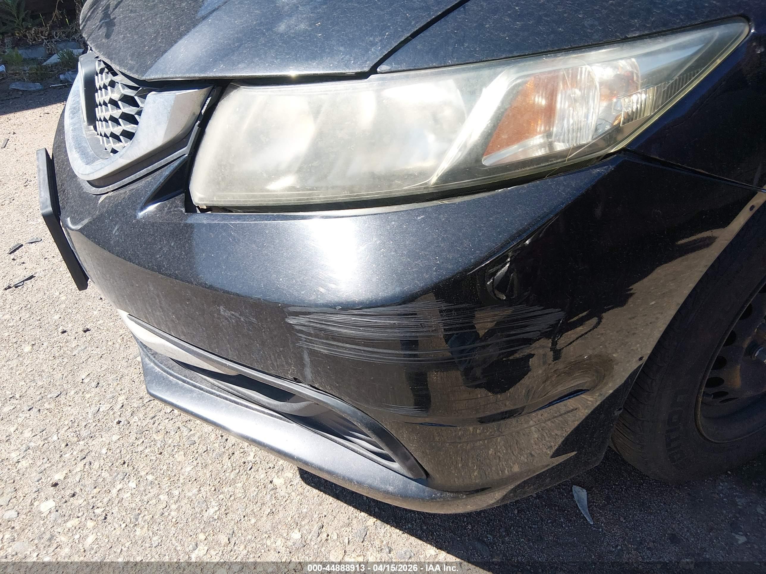 2014 Honda Civic Lx Черный vin: 19XFB2F53EE077009