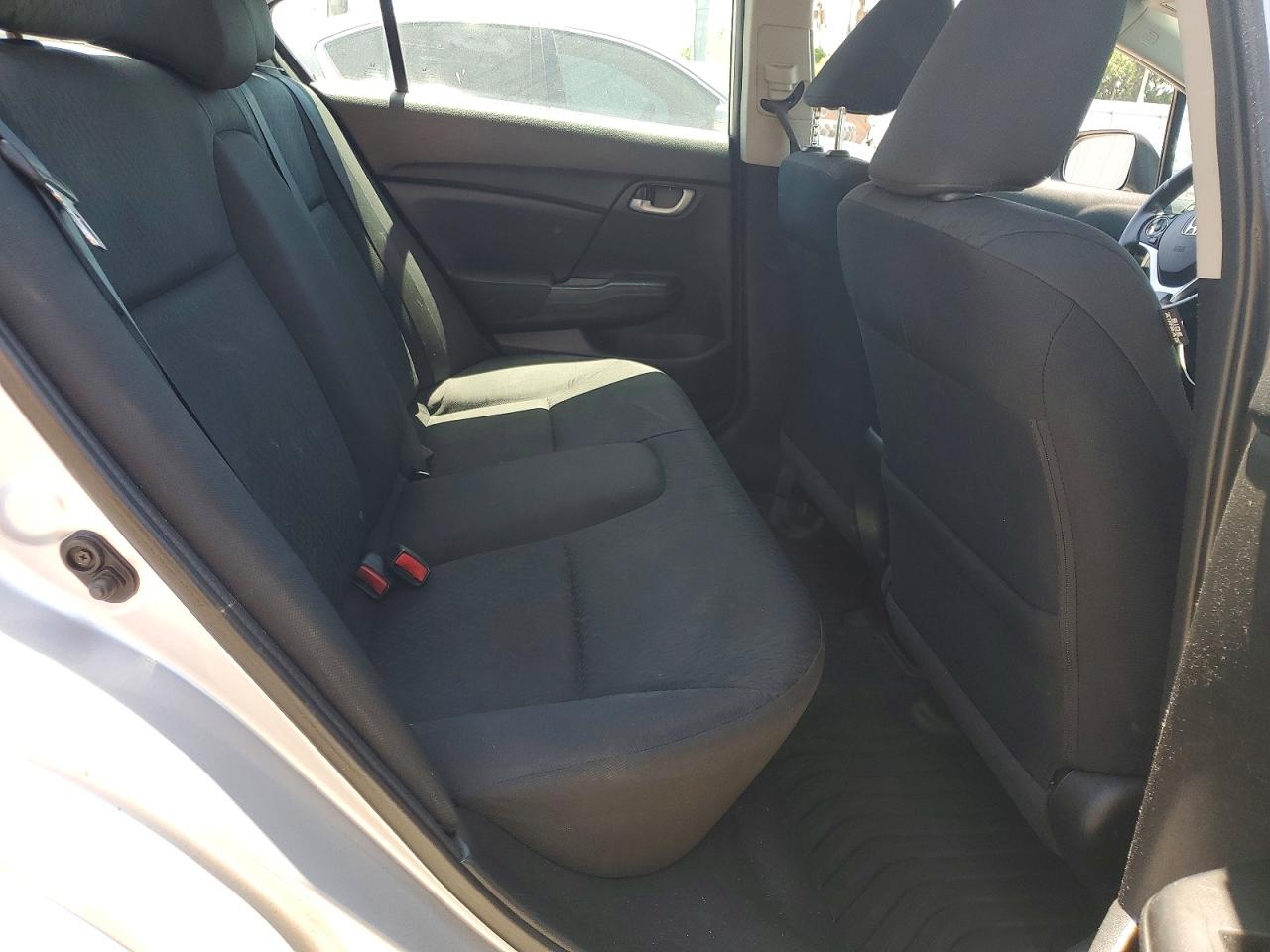 2014 Honda Civic Lx Silver vin: 19XFB2F53EE083344