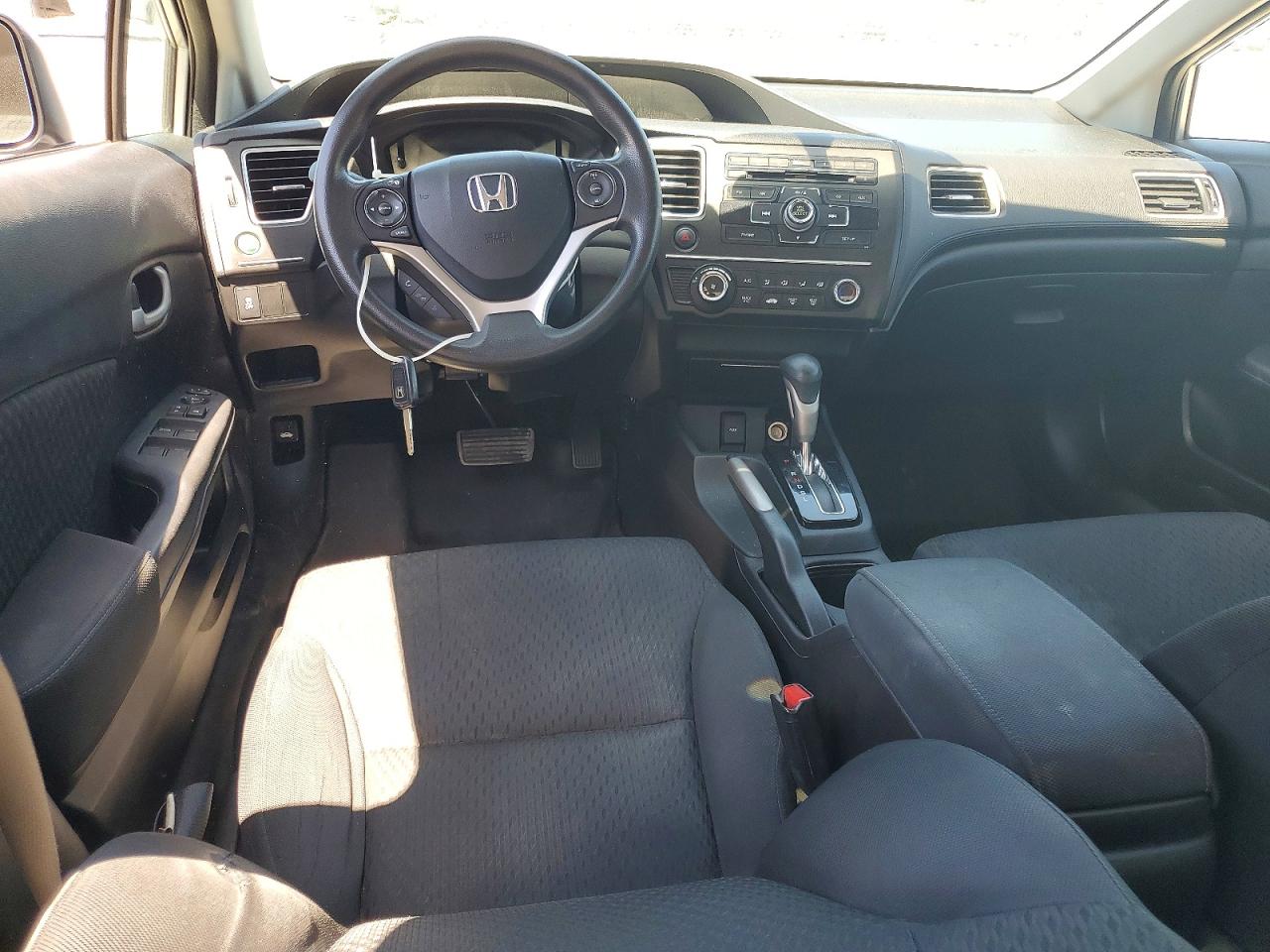 2014 Honda Civic Lx Silver vin: 19XFB2F53EE083344