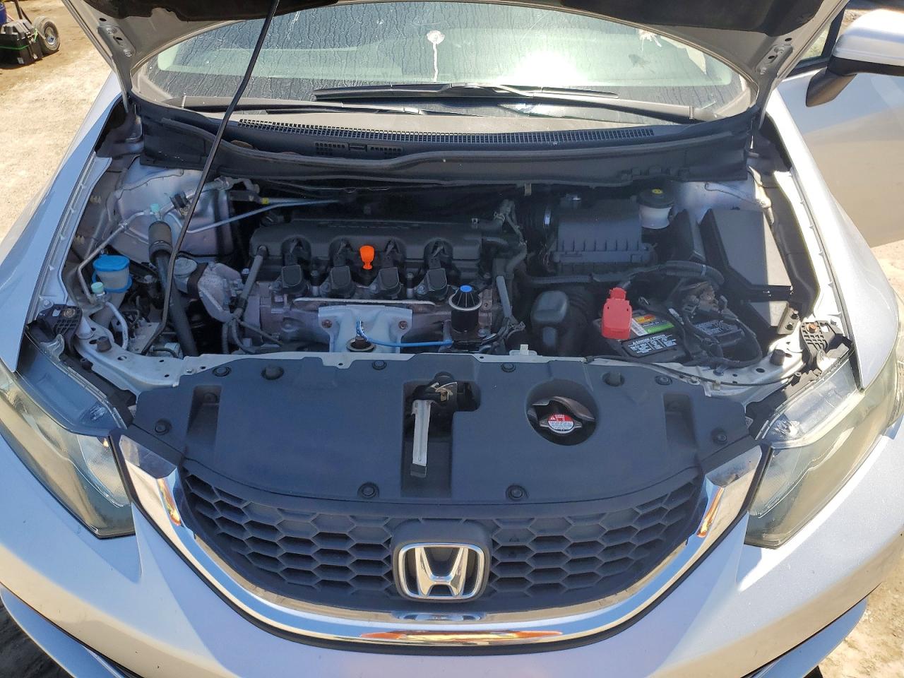 2014 Honda Civic Lx Silver vin: 19XFB2F53EE083344