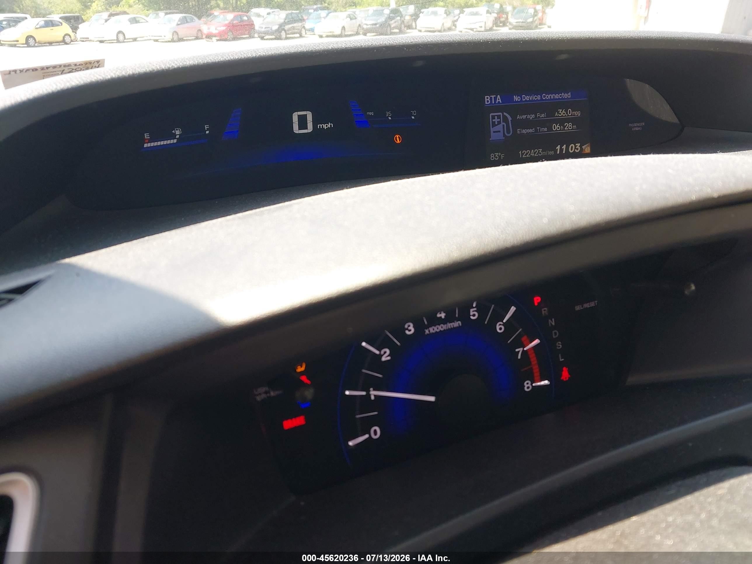 2014 Honda Civic Lx Black vin: 19XFB2F53EE207919