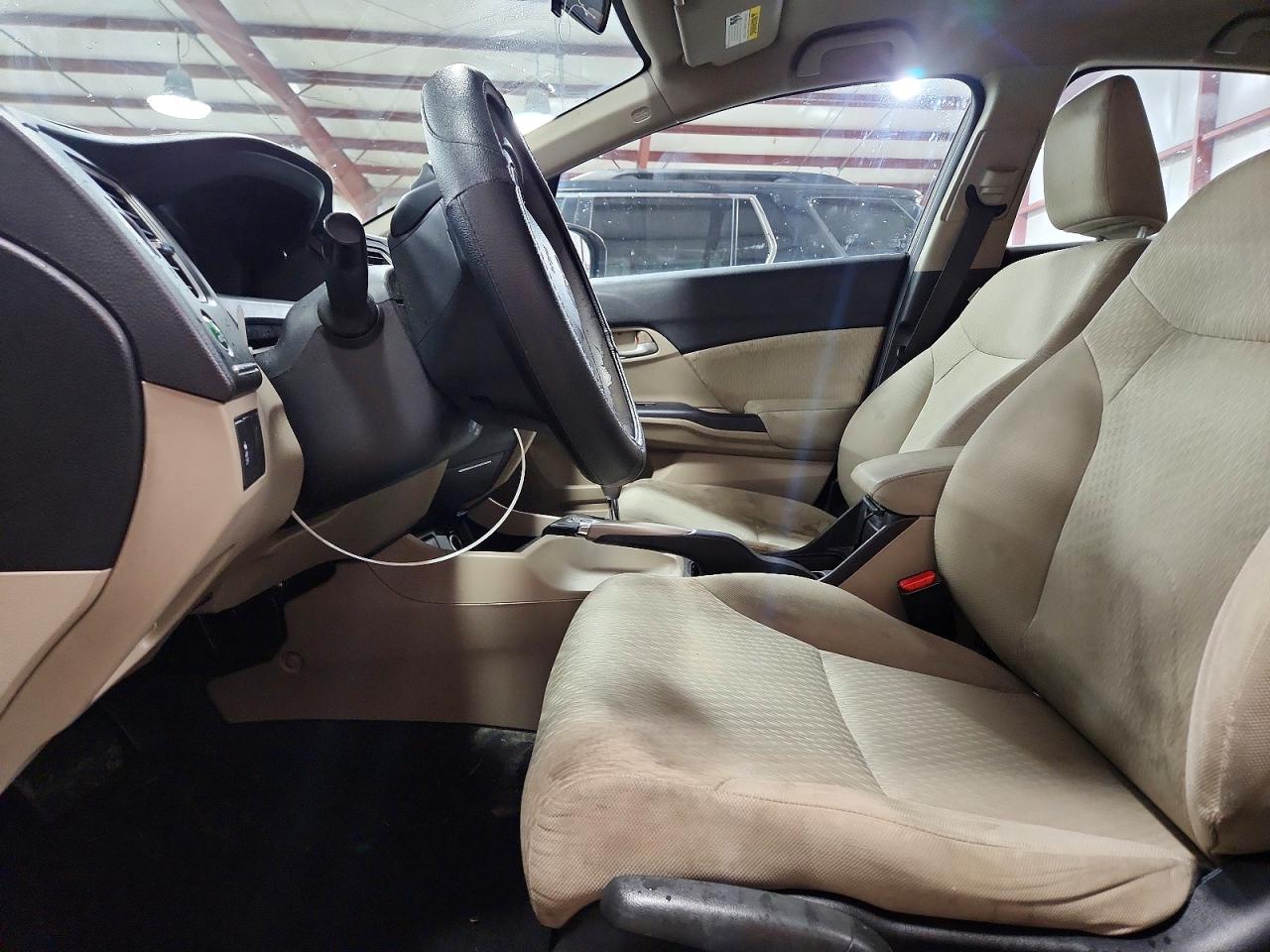2014 Honda Civic Lx Tan vin: 19XFB2F53EE213185