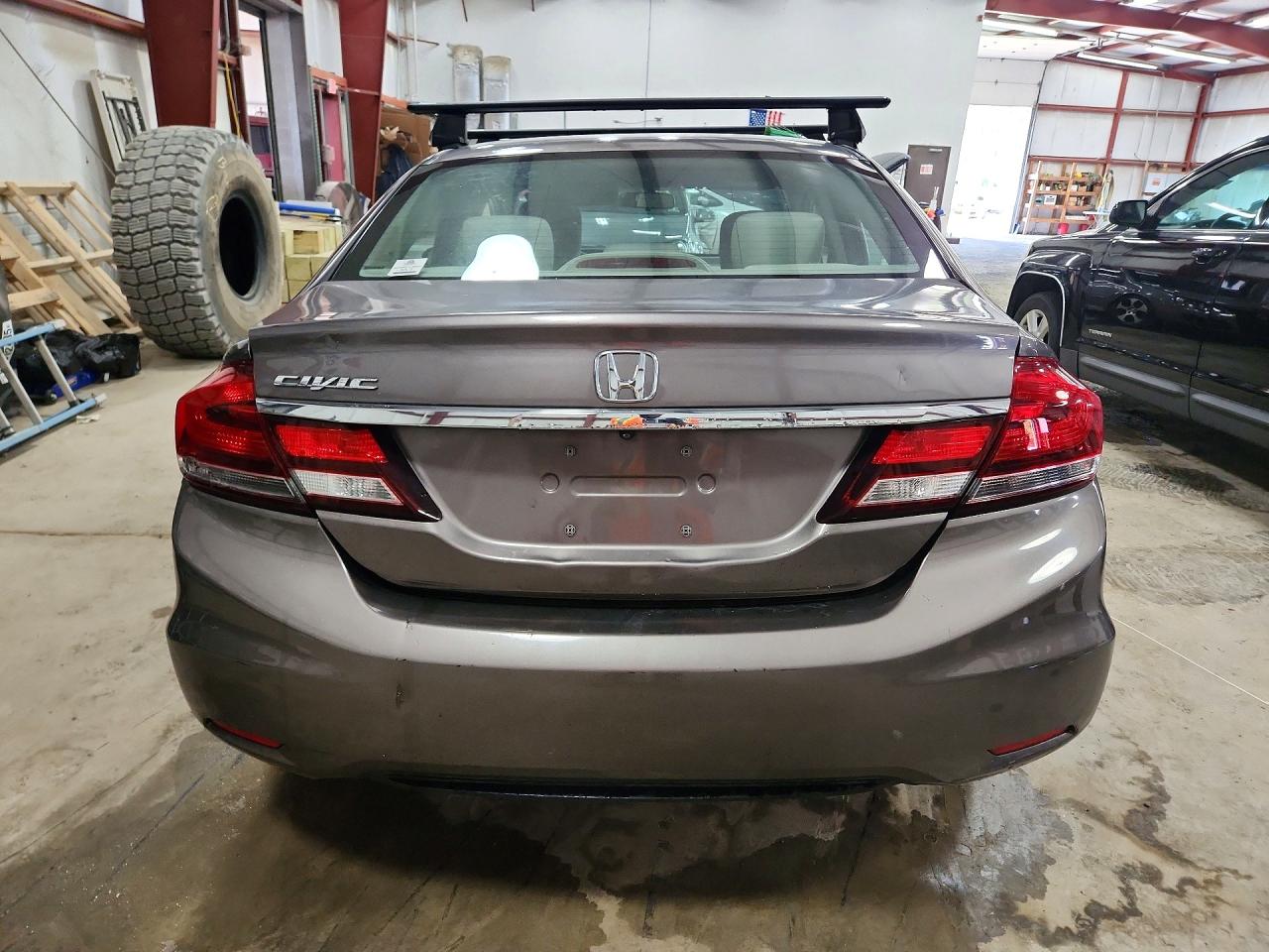 2014 Honda Civic Lx Tan vin: 19XFB2F53EE213185