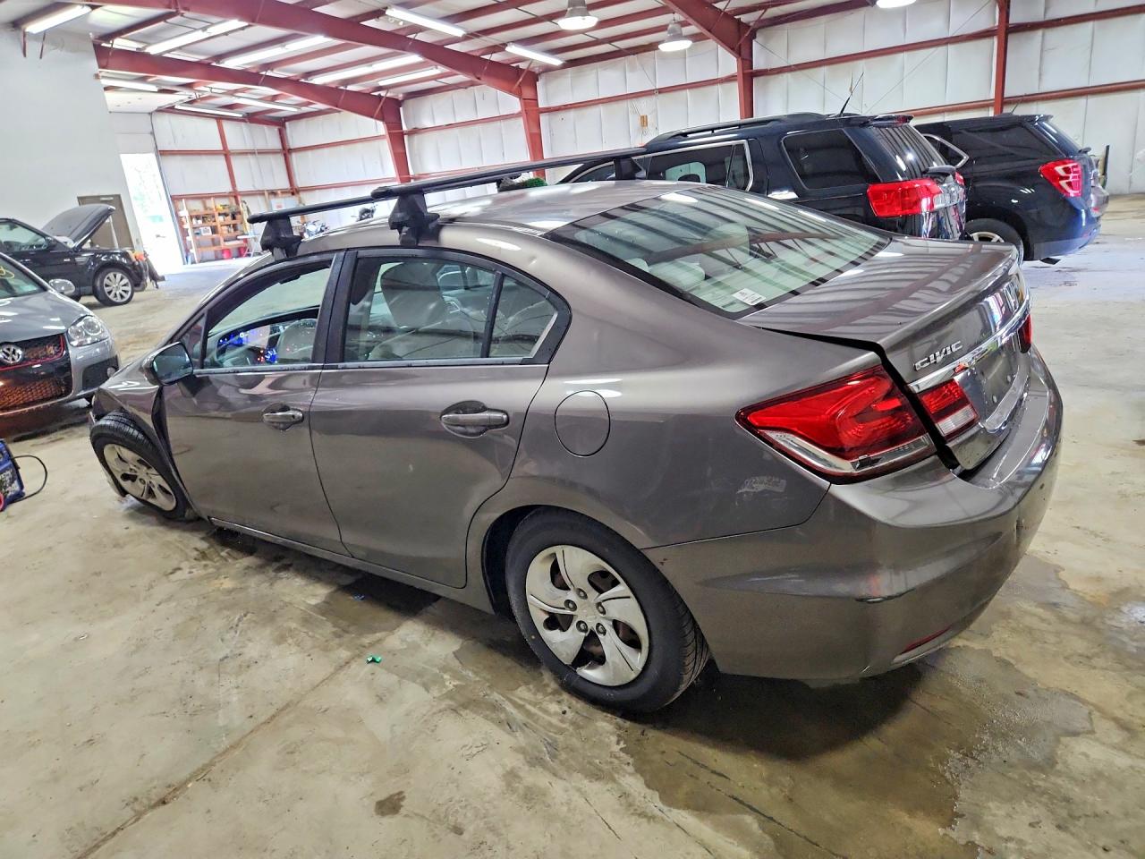 2014 Honda Civic Lx Tan vin: 19XFB2F53EE213185