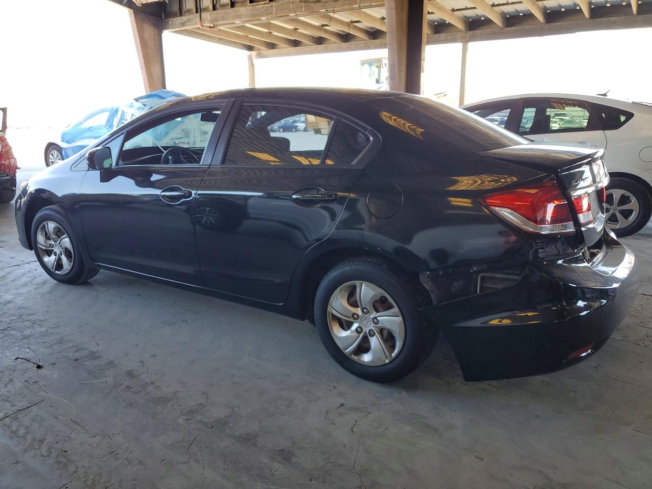 2014 Honda Civic Lx Black vin: 19XFB2F53EE219181