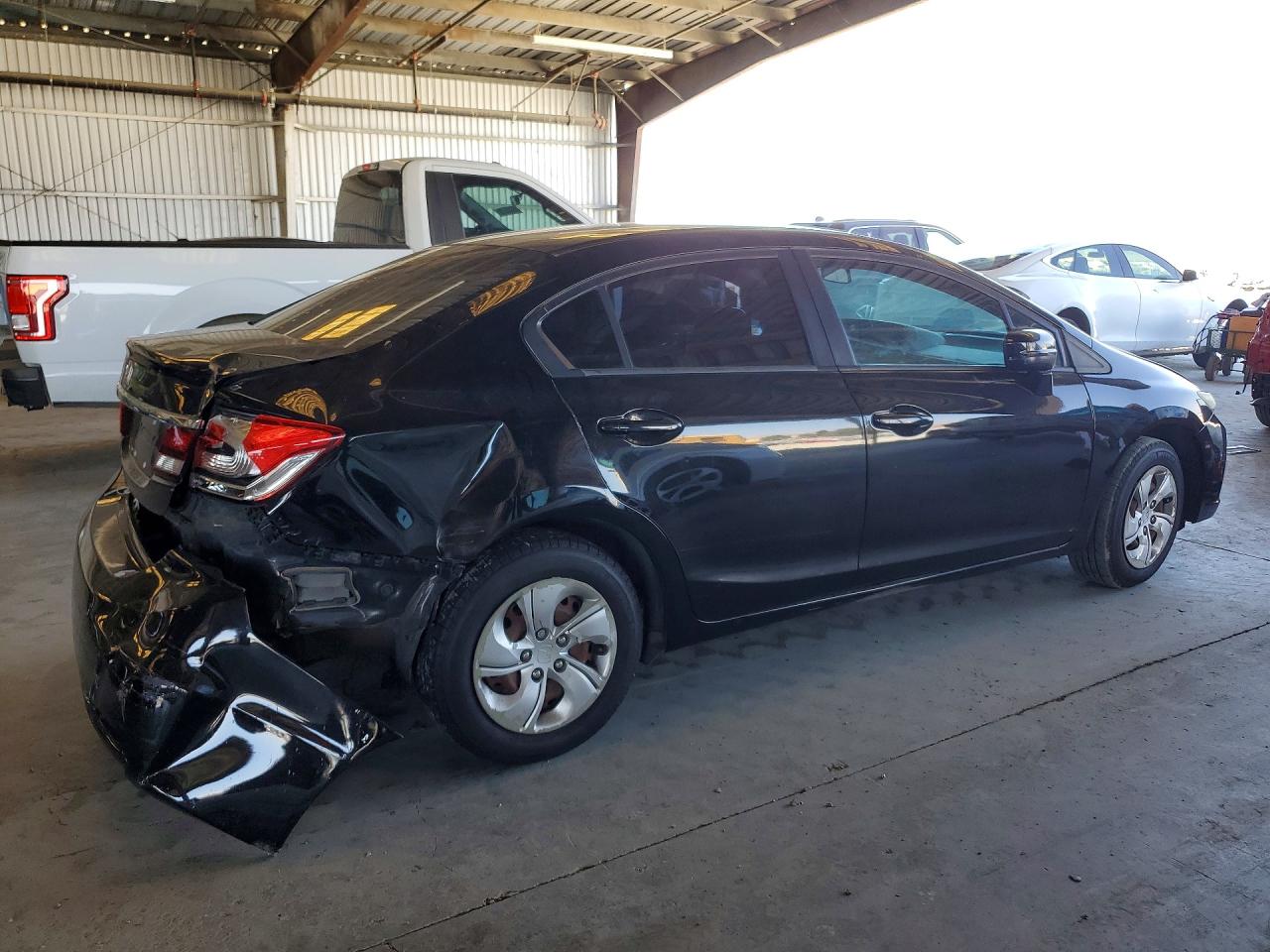 2014 Honda Civic Lx Black vin: 19XFB2F53EE219181