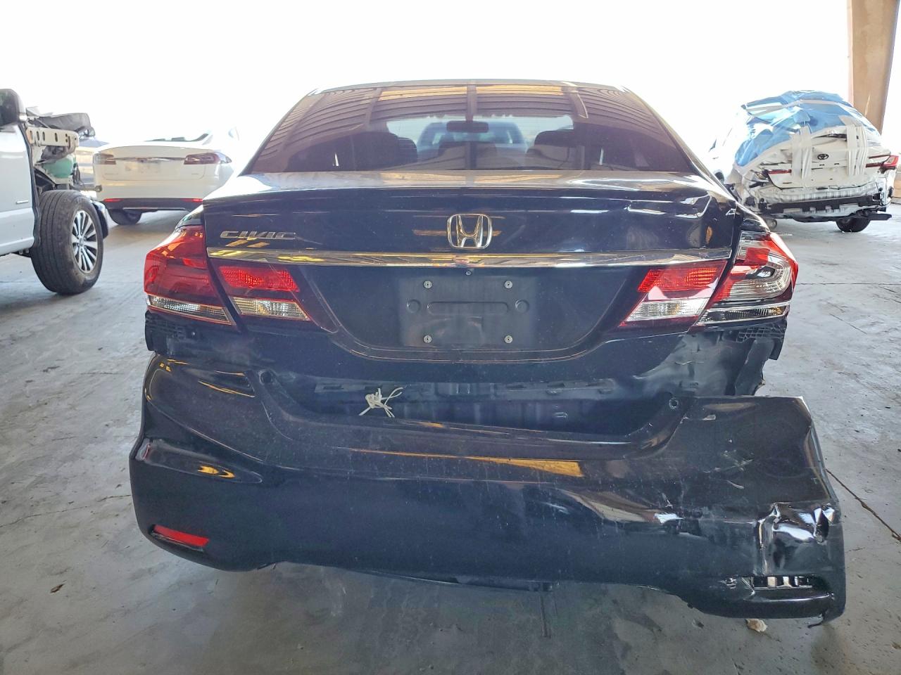2014 Honda Civic Lx Black vin: 19XFB2F53EE219181