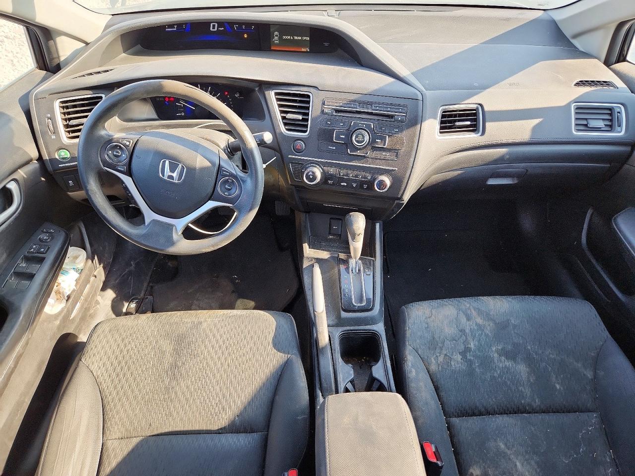 2014 Honda Civic Lx Black vin: 19XFB2F53EE224851