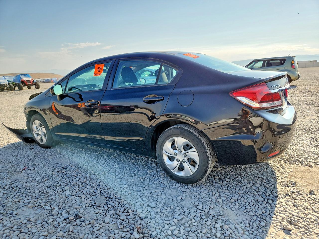 2014 Honda Civic Lx Black vin: 19XFB2F53EE224851