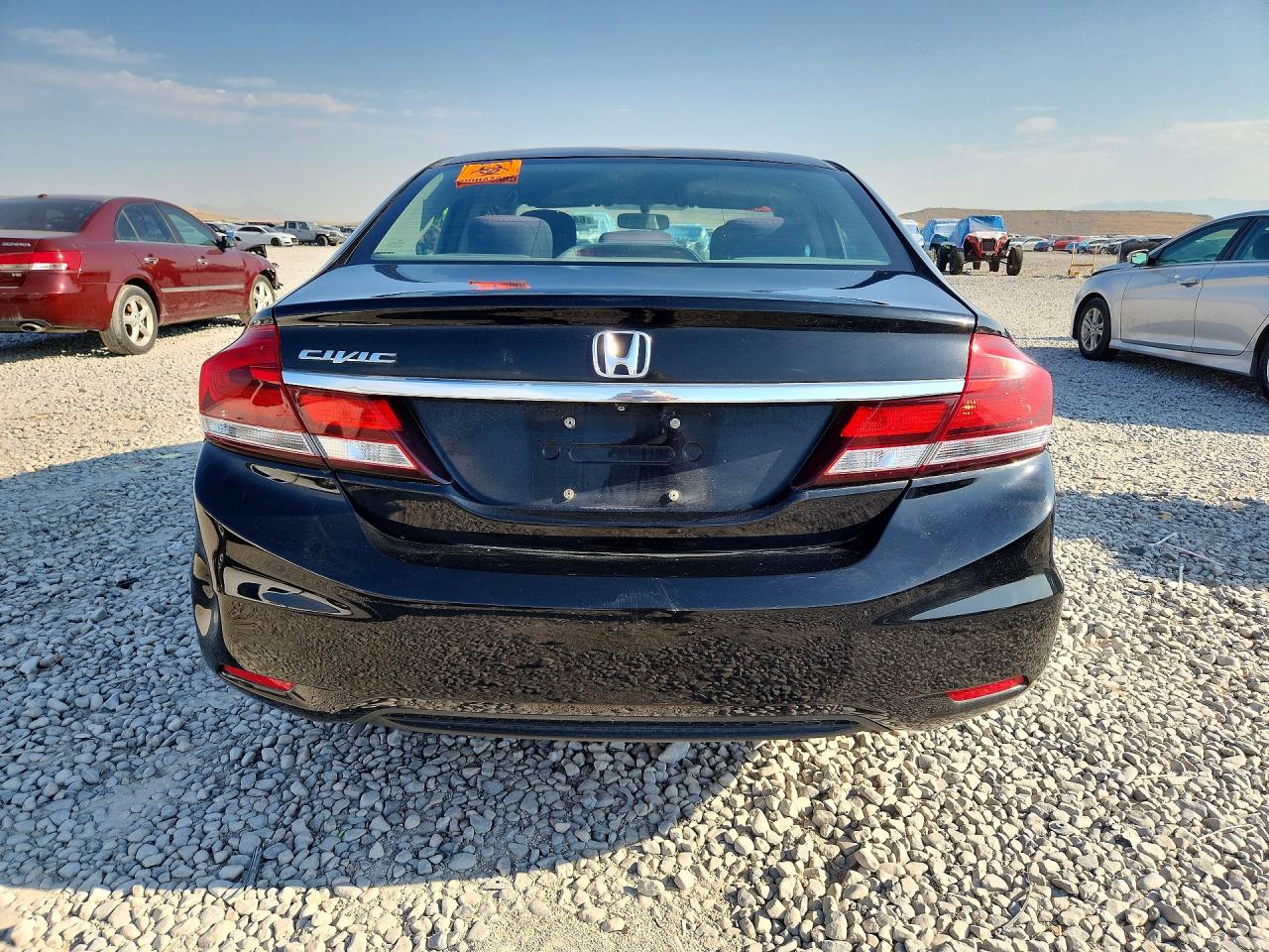 2014 Honda Civic Lx Black vin: 19XFB2F53EE224851