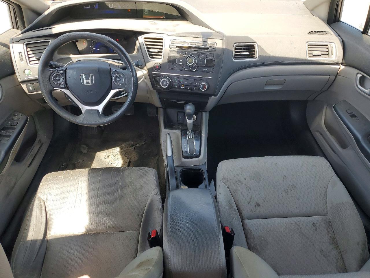 2014 Honda Civic Lx Gray vin: 19XFB2F53EE240533