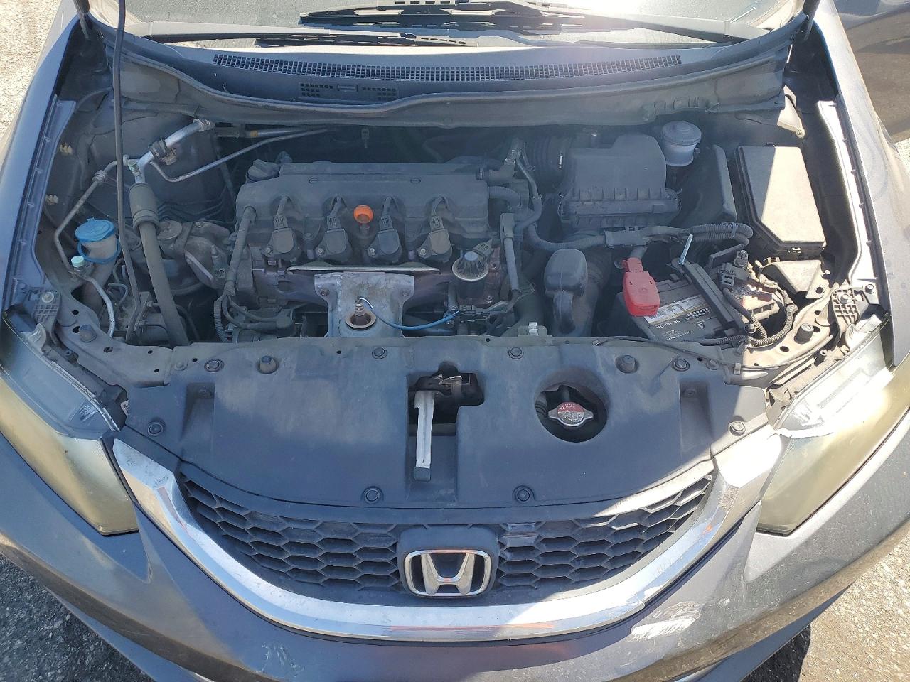 2014 Honda Civic Lx Gray vin: 19XFB2F53EE240533