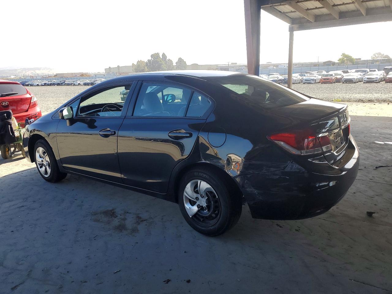 2014 Honda Civic Lx Black vin: 19XFB2F53EE241827