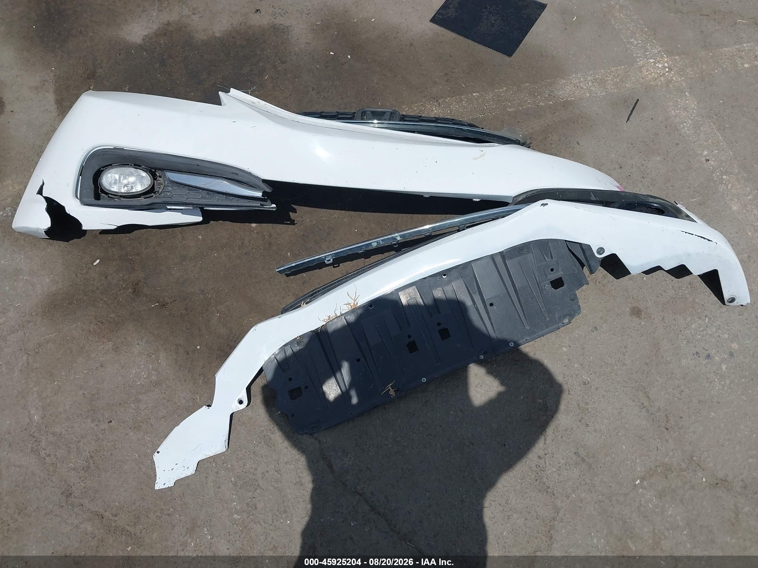 2014 Honda Civic Lx White vin: 19XFB2F53EE244887