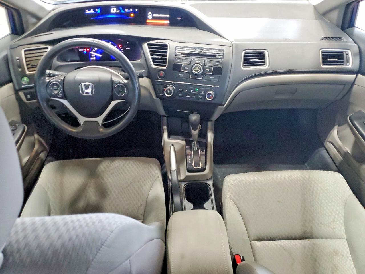 2014 Honda Civic Lx Blue vin: 19XFB2F53EE247143