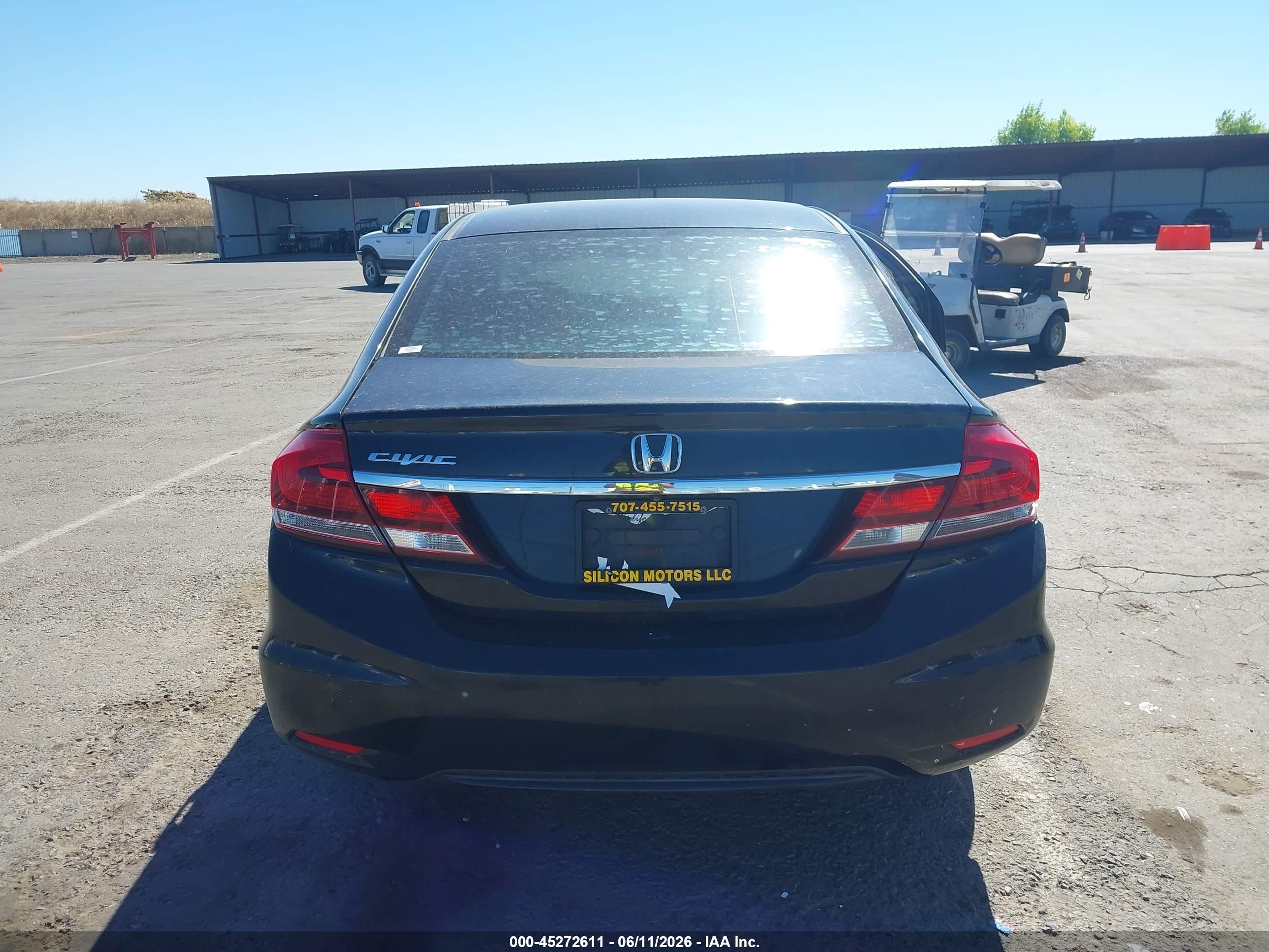 2014 Honda Civic Lx Black vin: 19XFB2F53EE250432
