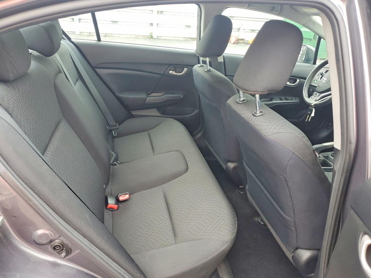 2014 Honda Civic Lx Gray vin: 19XFB2F53EE259440
