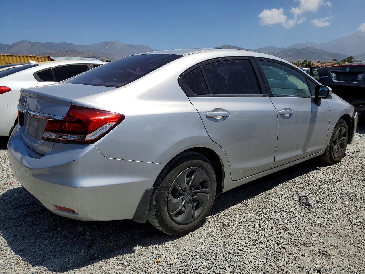 2014 Honda Civic Lx Silver vin: 19XFB2F53EE268302