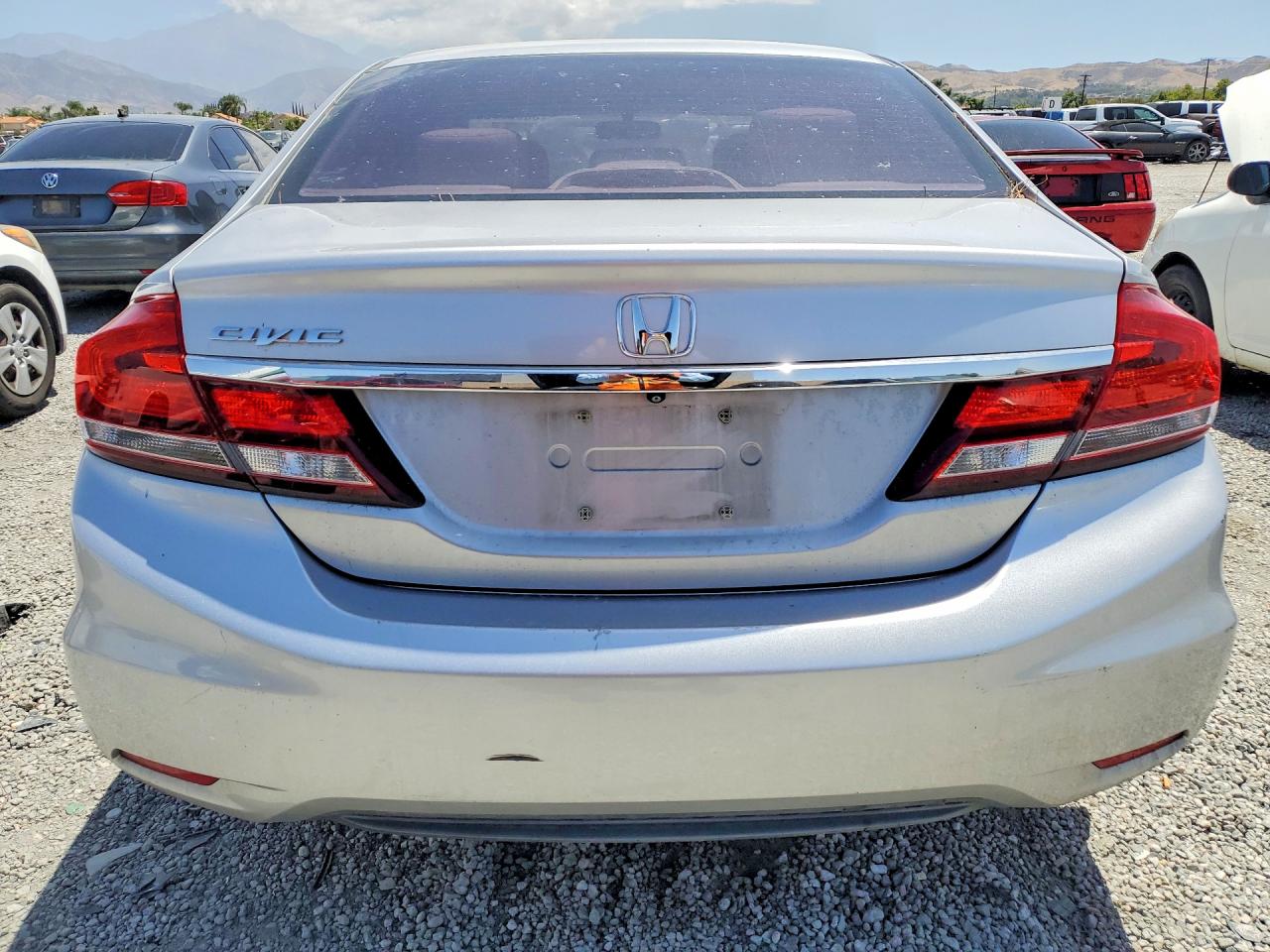2014 Honda Civic Lx Silver vin: 19XFB2F53EE268302
