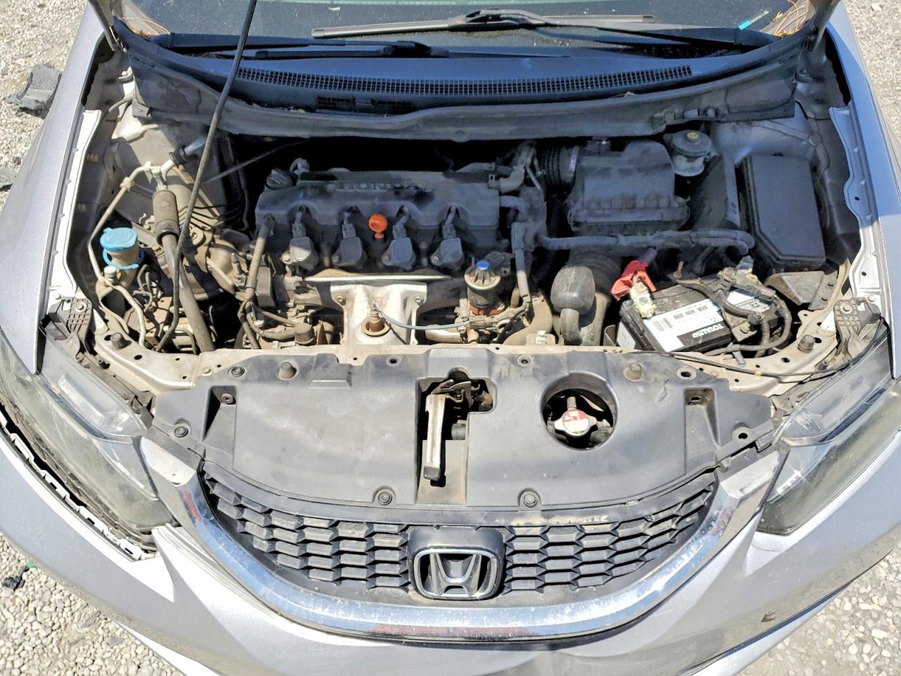 2014 Honda Civic Lx Silver vin: 19XFB2F53EE268302