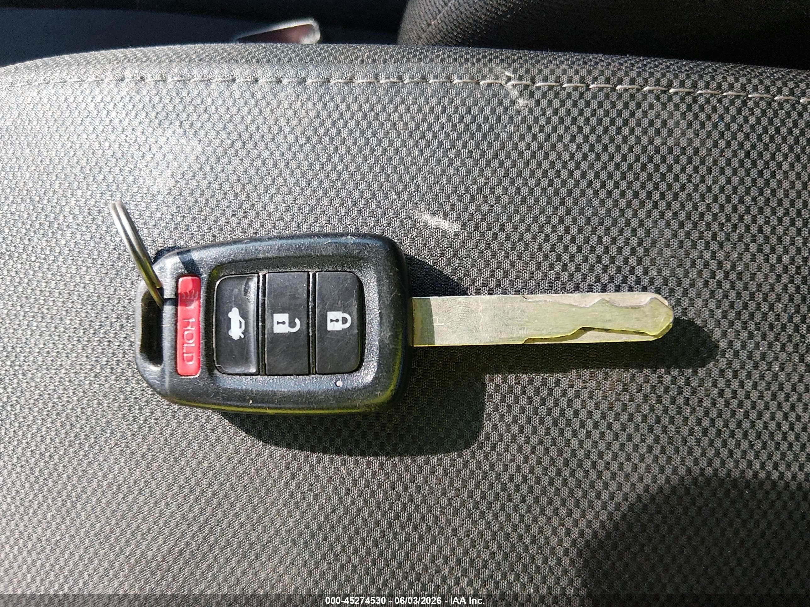 2015 Honda Civic Lx Gray vin: 19XFB2F53FE006135