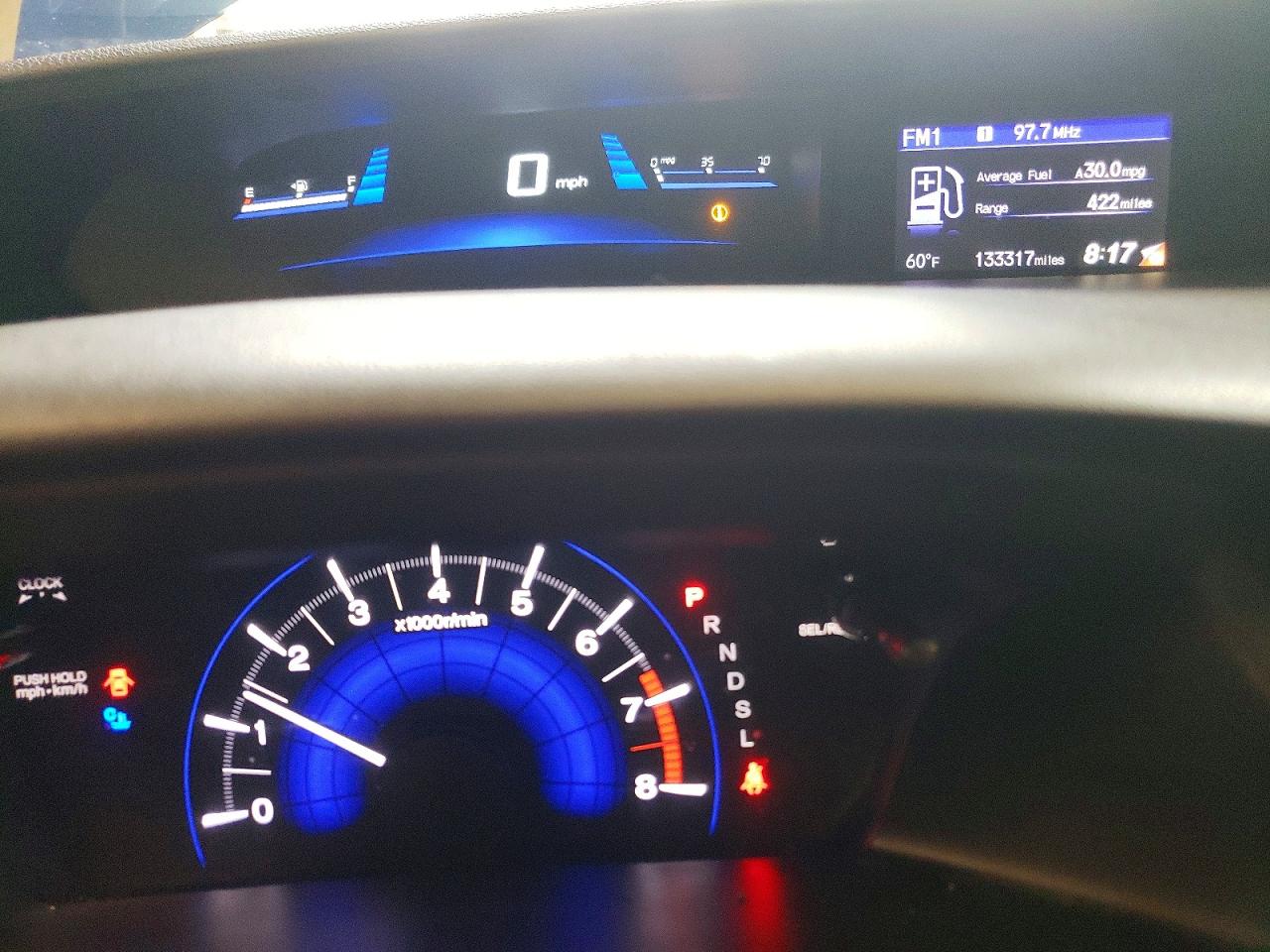 2015 Honda Civic Lx Blue vin: 19XFB2F53FE008600
