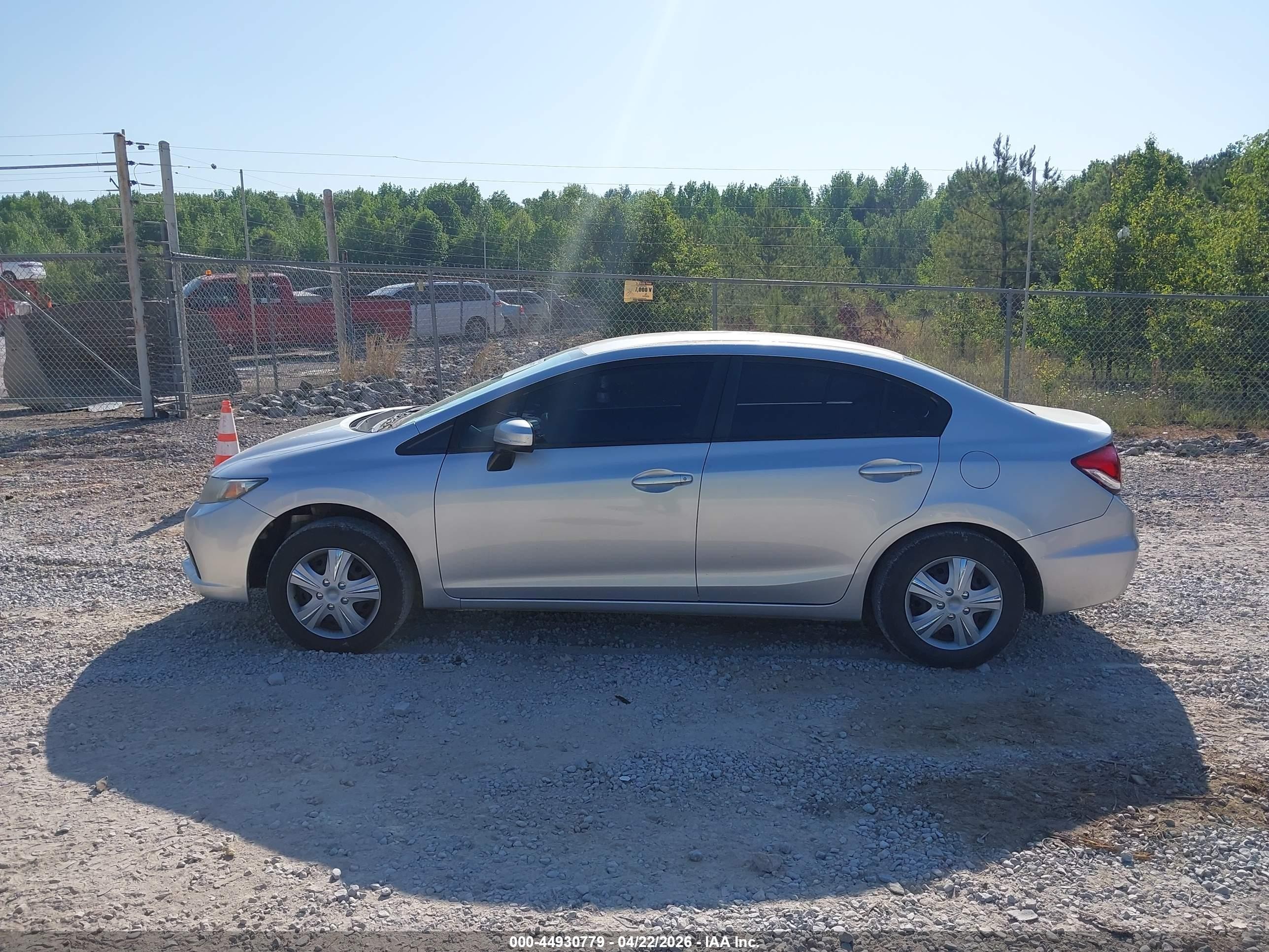 2015 Honda Civic Lx Silver vin: 19XFB2F53FE011545