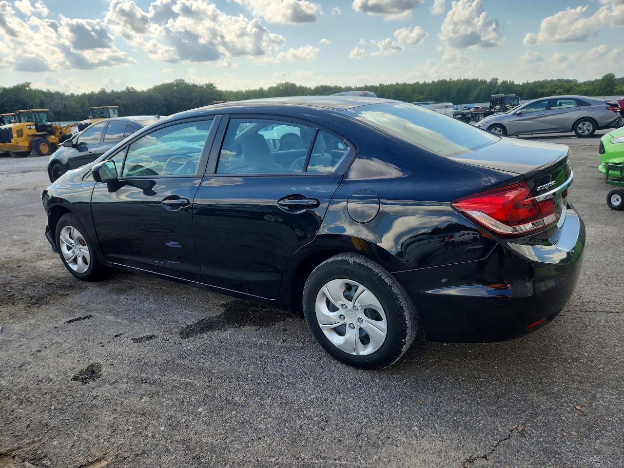 2015 Honda Civic Lx Black vin: 19XFB2F53FE079828