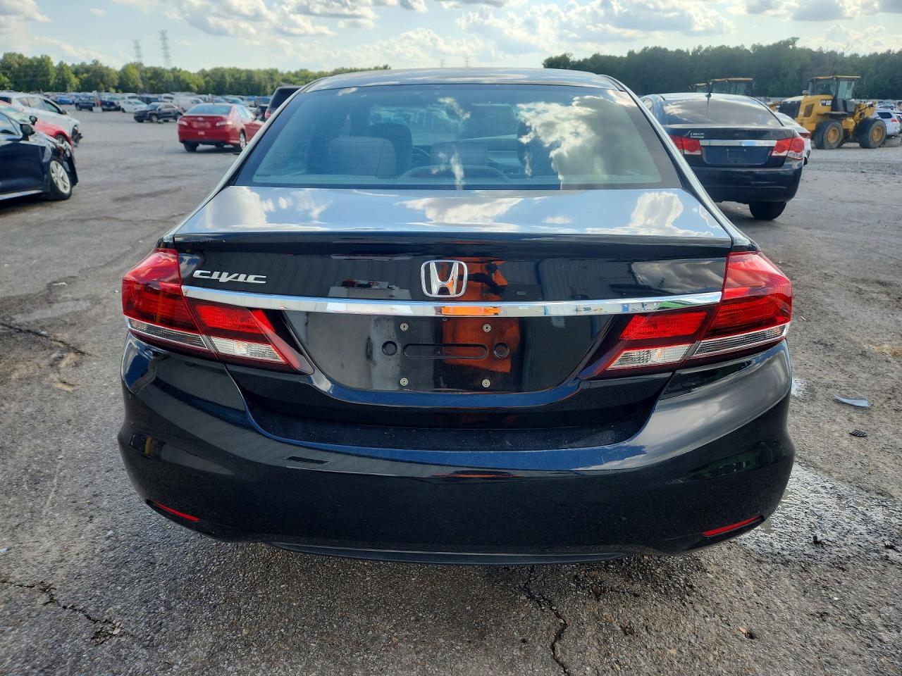 2015 Honda Civic Lx Black vin: 19XFB2F53FE079828