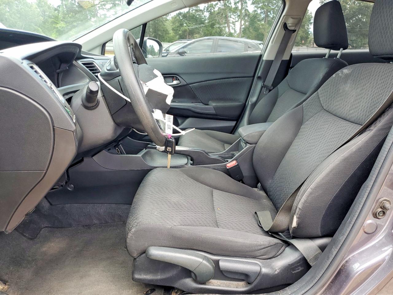 2015 Honda Civic Lx Charcoal vin: 19XFB2F53FE088691