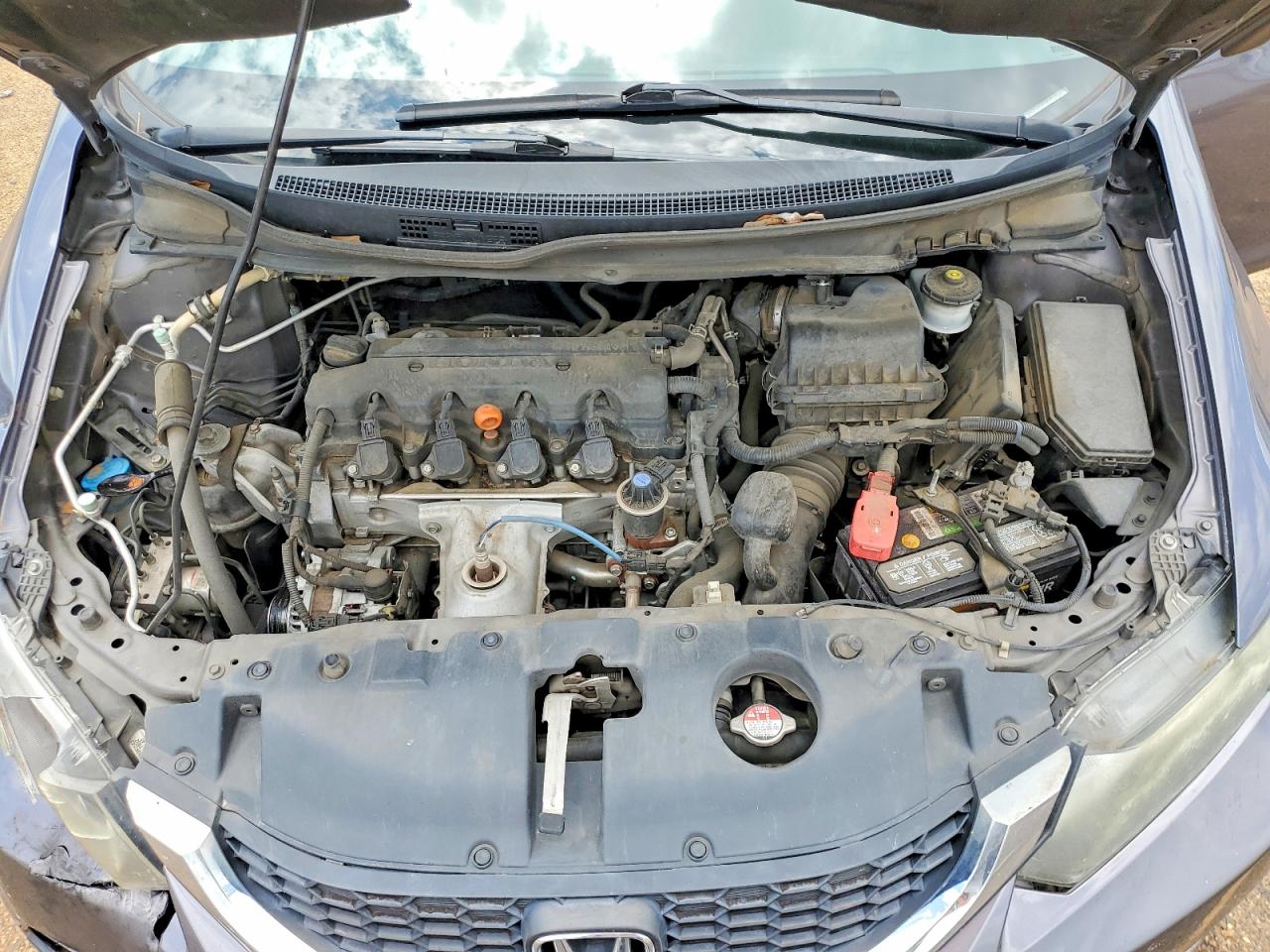 2015 Honda Civic Lx Charcoal vin: 19XFB2F53FE088691