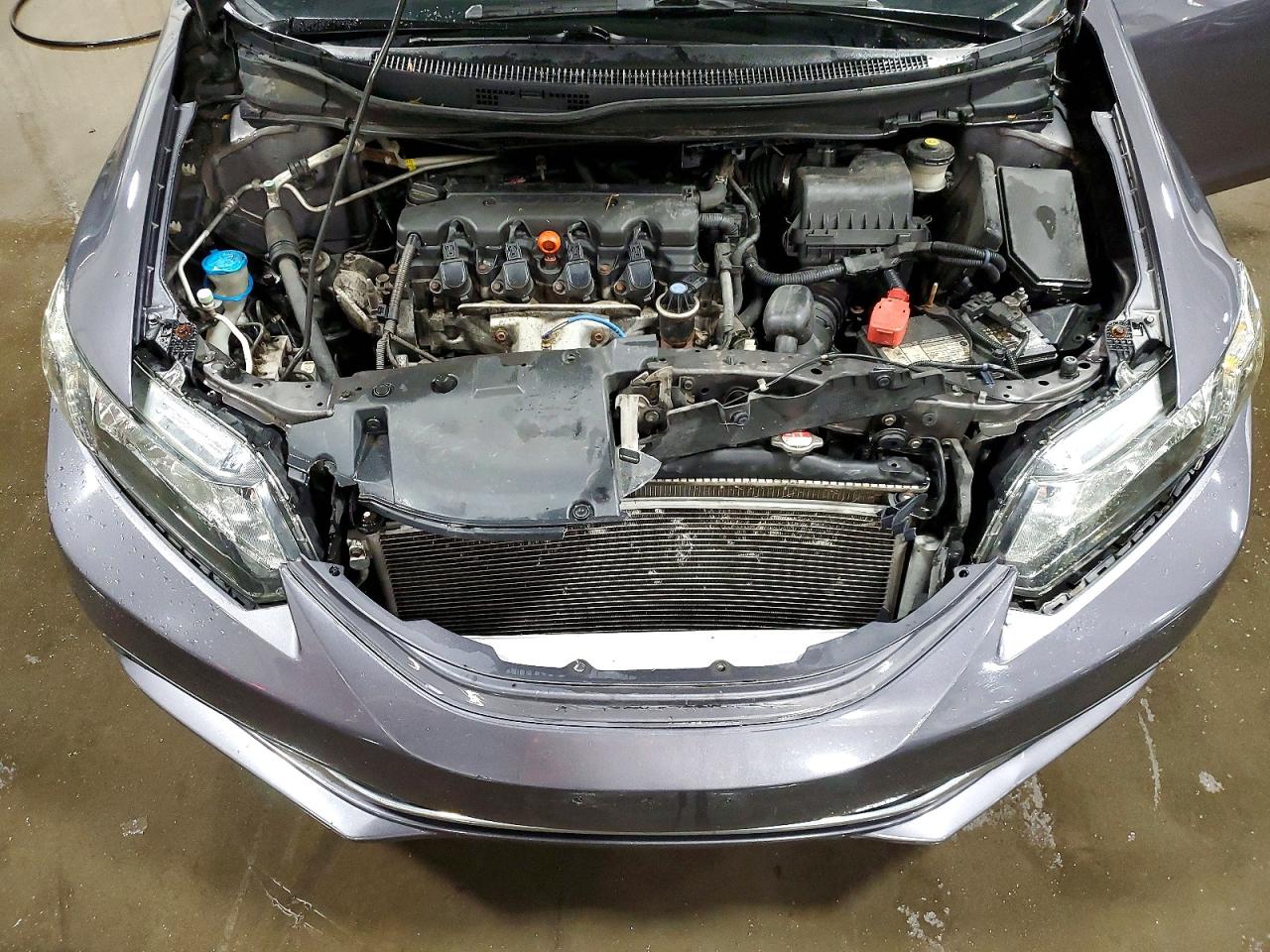 2015 Honda Civic Lx Gray vin: 19XFB2F53FE111791