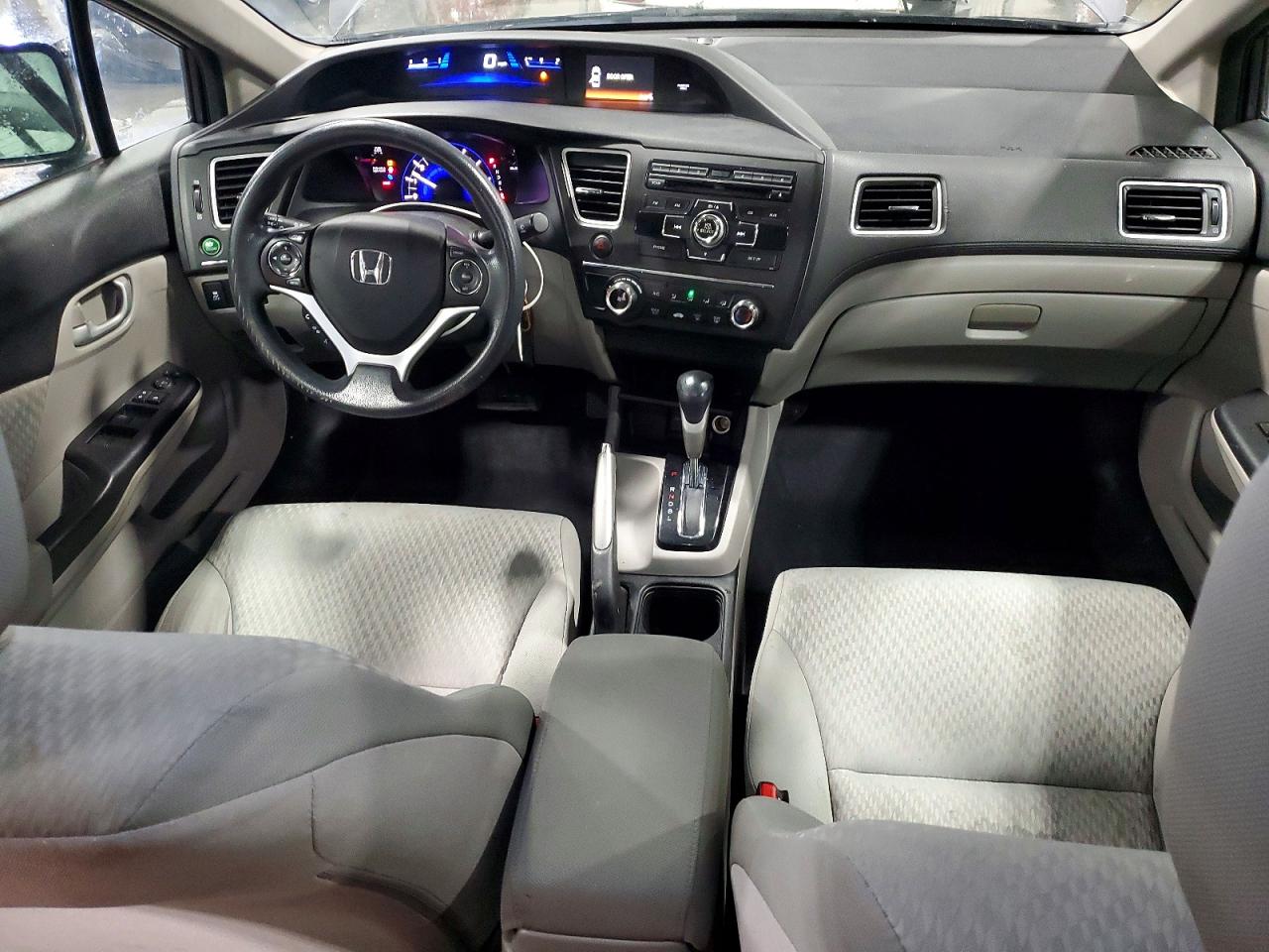 2015 Honda Civic Lx Gray vin: 19XFB2F53FE111791