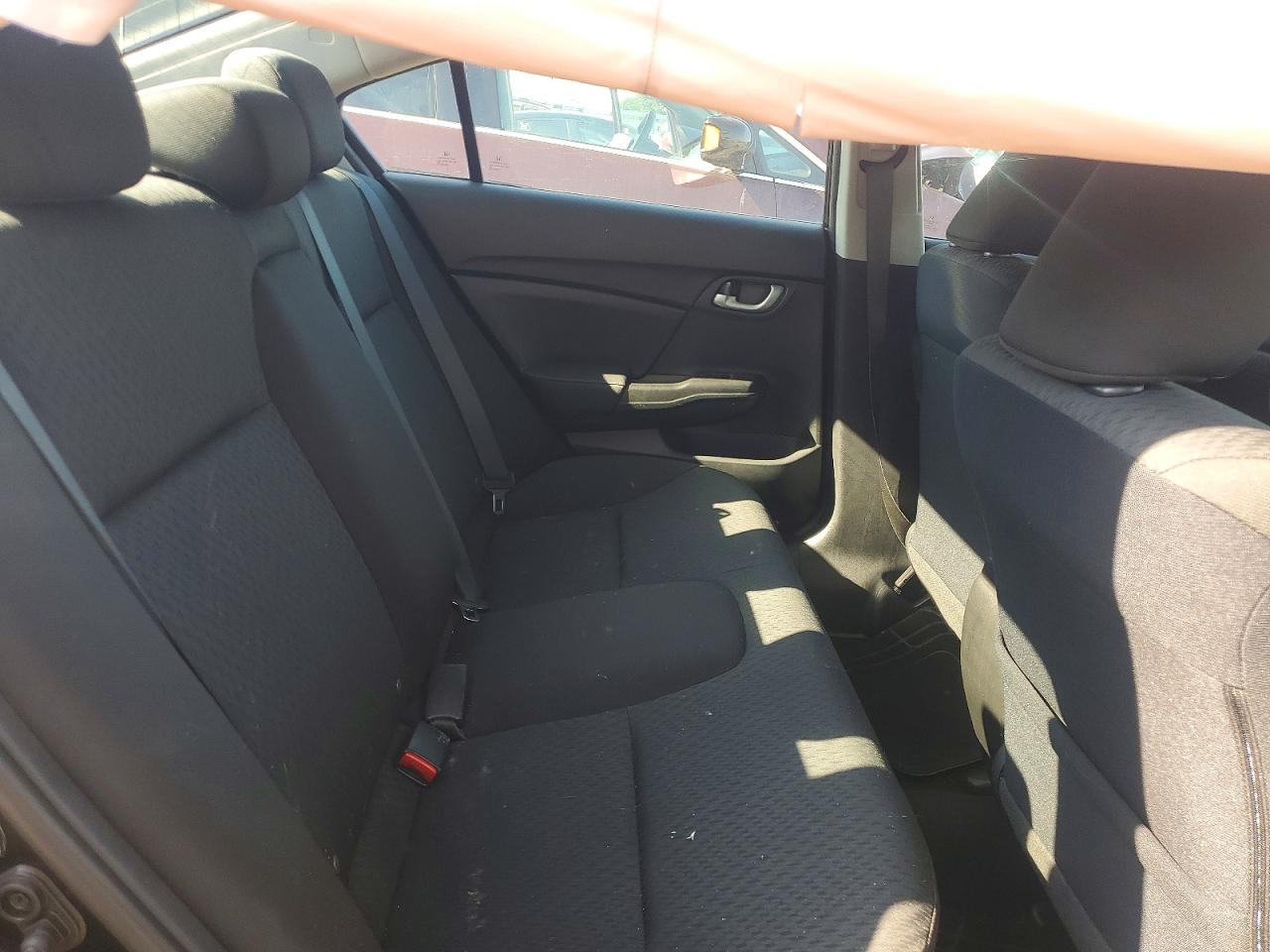 2015 Honda Civic Lx Black vin: 19XFB2F53FE112682